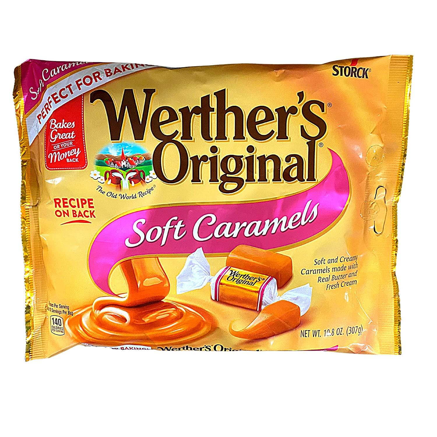 Werther's Original Soft Caramels 10.8 oz - Indulgent and Delicious Treat