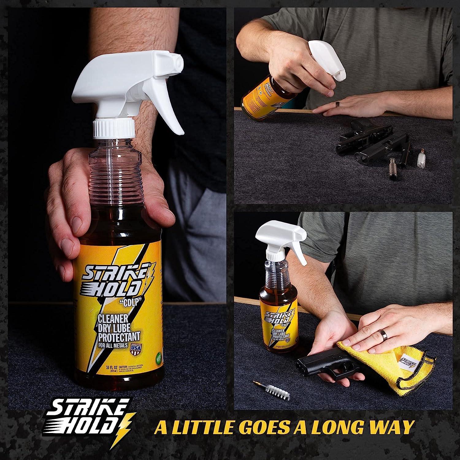 Strike Hold 16oz Gun Oil CLP Gun Cleaner and Lubricant Gun Cleaning