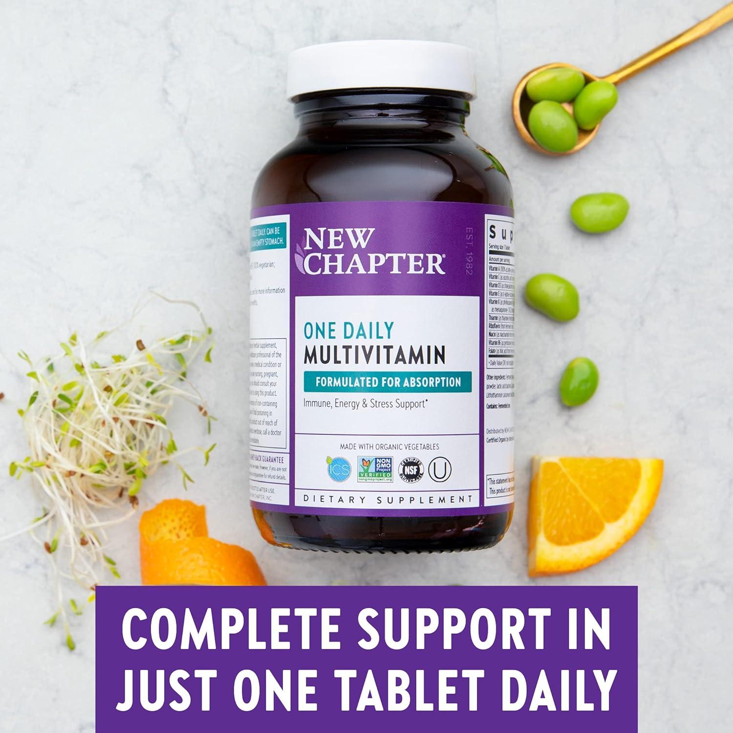New Chapter Only One Multivitamin - 72 ct | Probiotics, Wholefoods ...