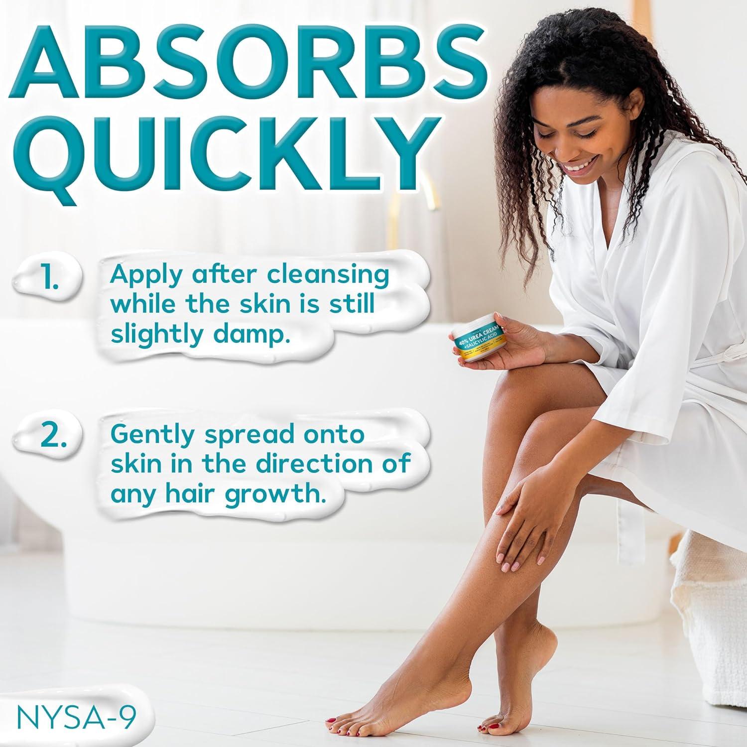 Nysa-9 Ultra-Hydrating 40% Urea Foot Cream with Salicylic Nysa-9 Ultra-Hydrating 40% Urea Foot Cream with Salicylic