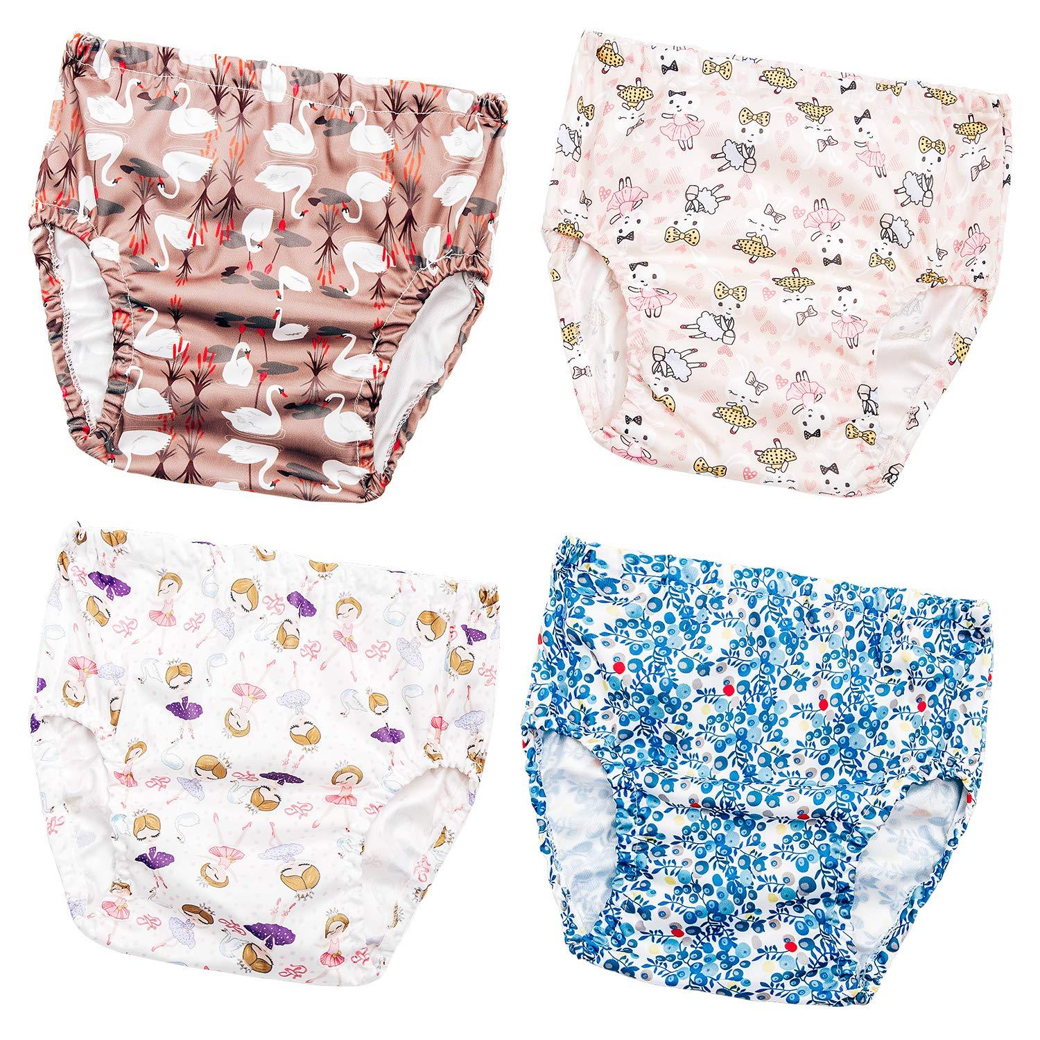 Plastic Underwear Covers for Potty Training Underwear for Girls Toddler ...