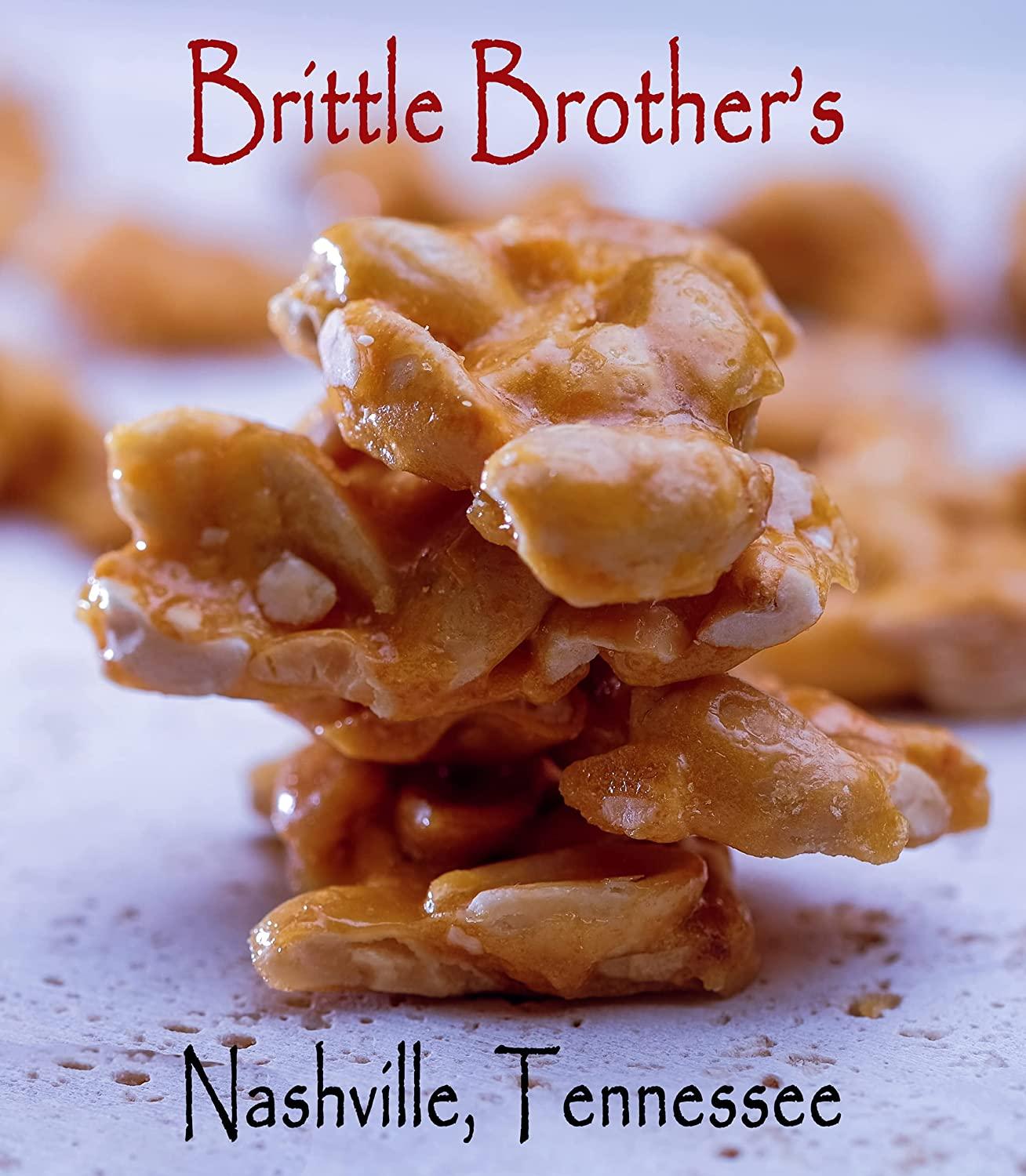Brittle Brothers Pecan Brittle 8 oz. Box Voted 1 4xs more Nuts