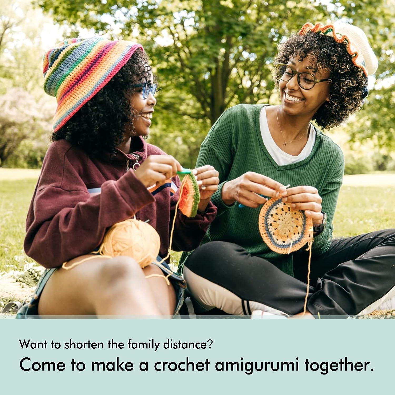 loveknotpop Crochet Kit for Beginners: Crochet Animal Kit for