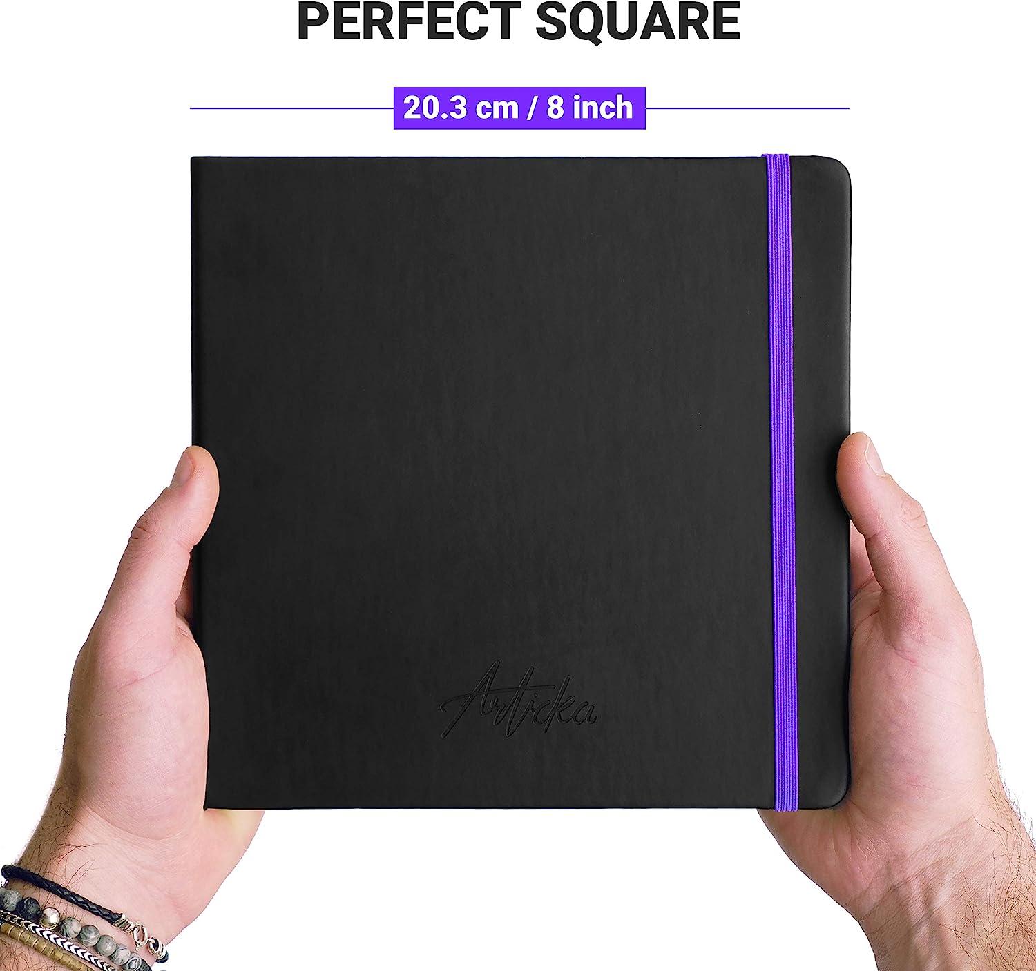 Articka Note 8x8 Hardcover Sketchbook | 120 Pages, 180GSM