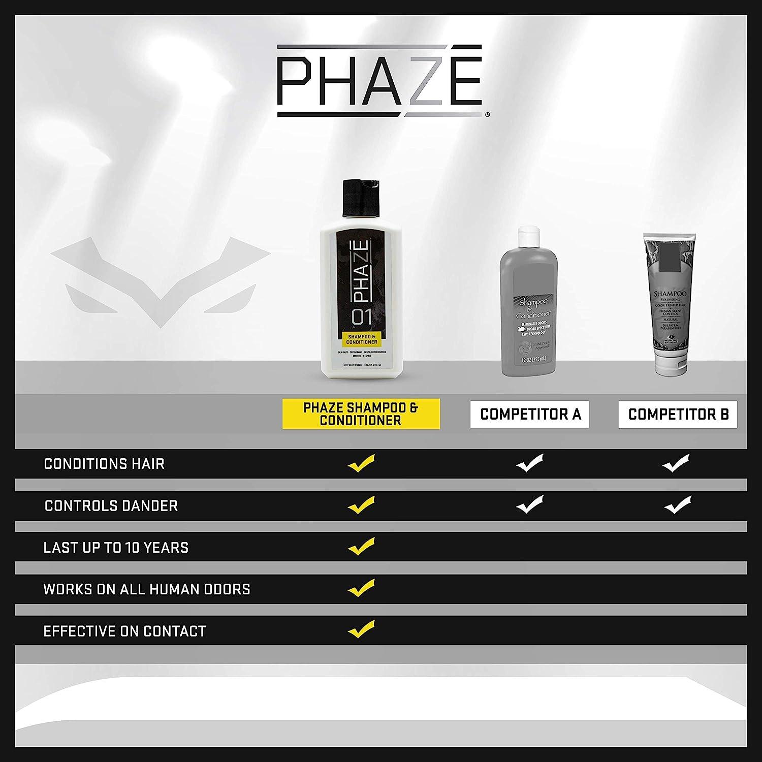 PhaZe 1 Shampoo + Conditioner 1 Deer Hunter's Scent Elimination