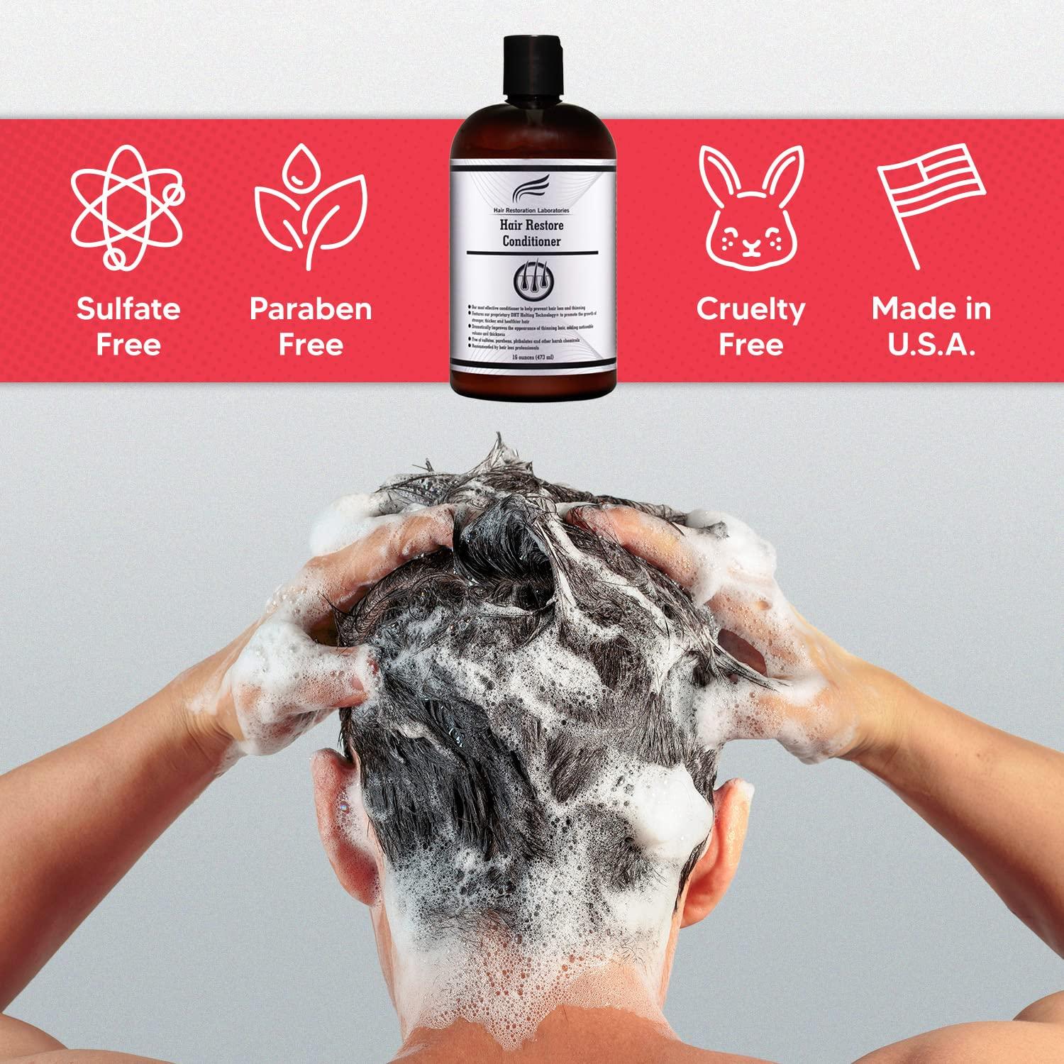 Hair Restoration Laboratories Hair Restore Conditioner, DHT Blocker for