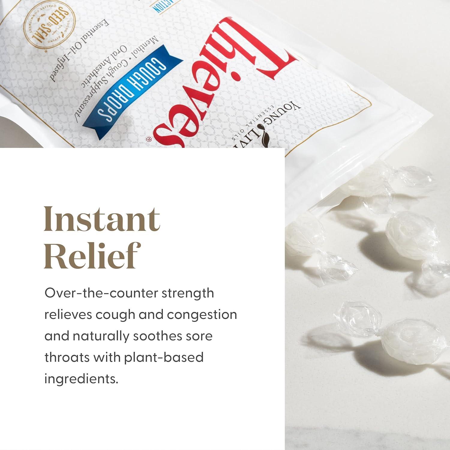 Thieves Essential OilInfused Cough Drops Soothing Relief for Coughs