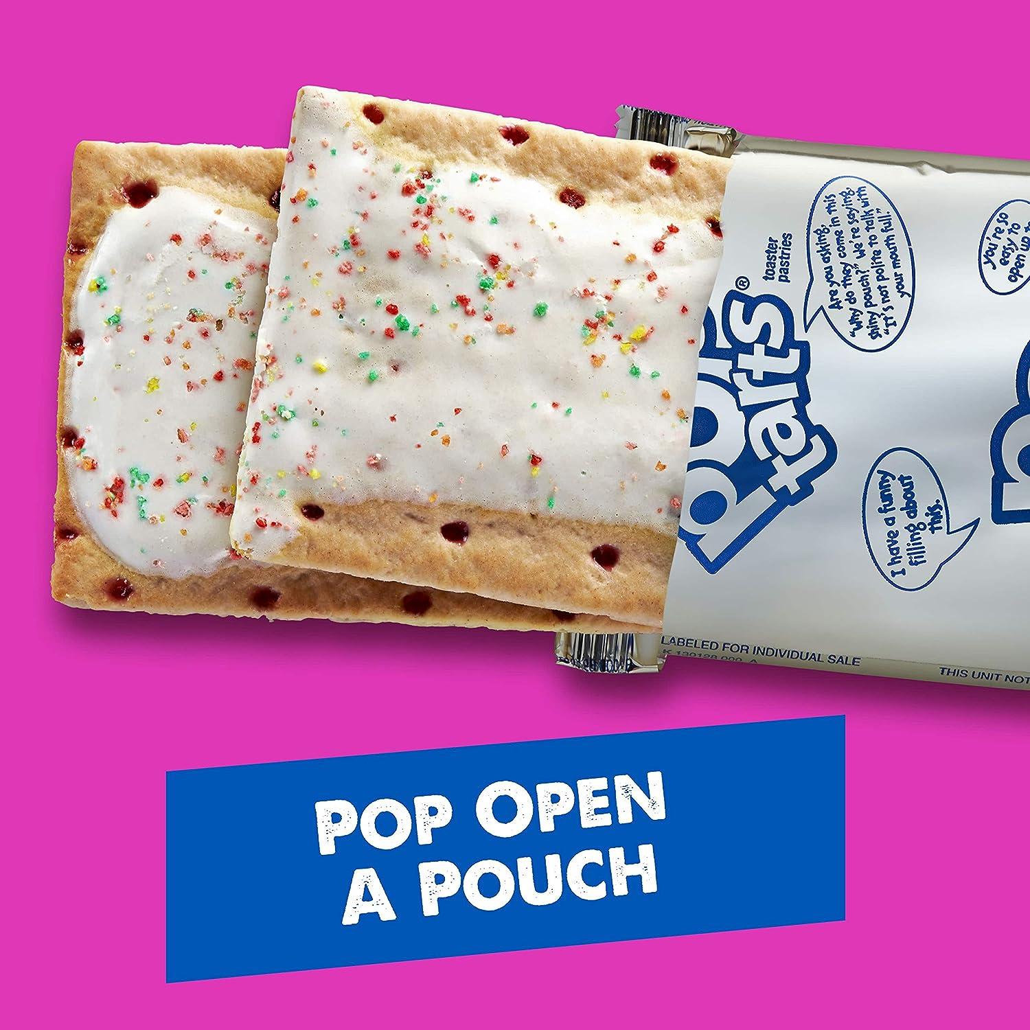 pop tarts booster box Amazon.com: Kellogg's Pop-Tarts Toaster Pastries - Frosted Raspberry