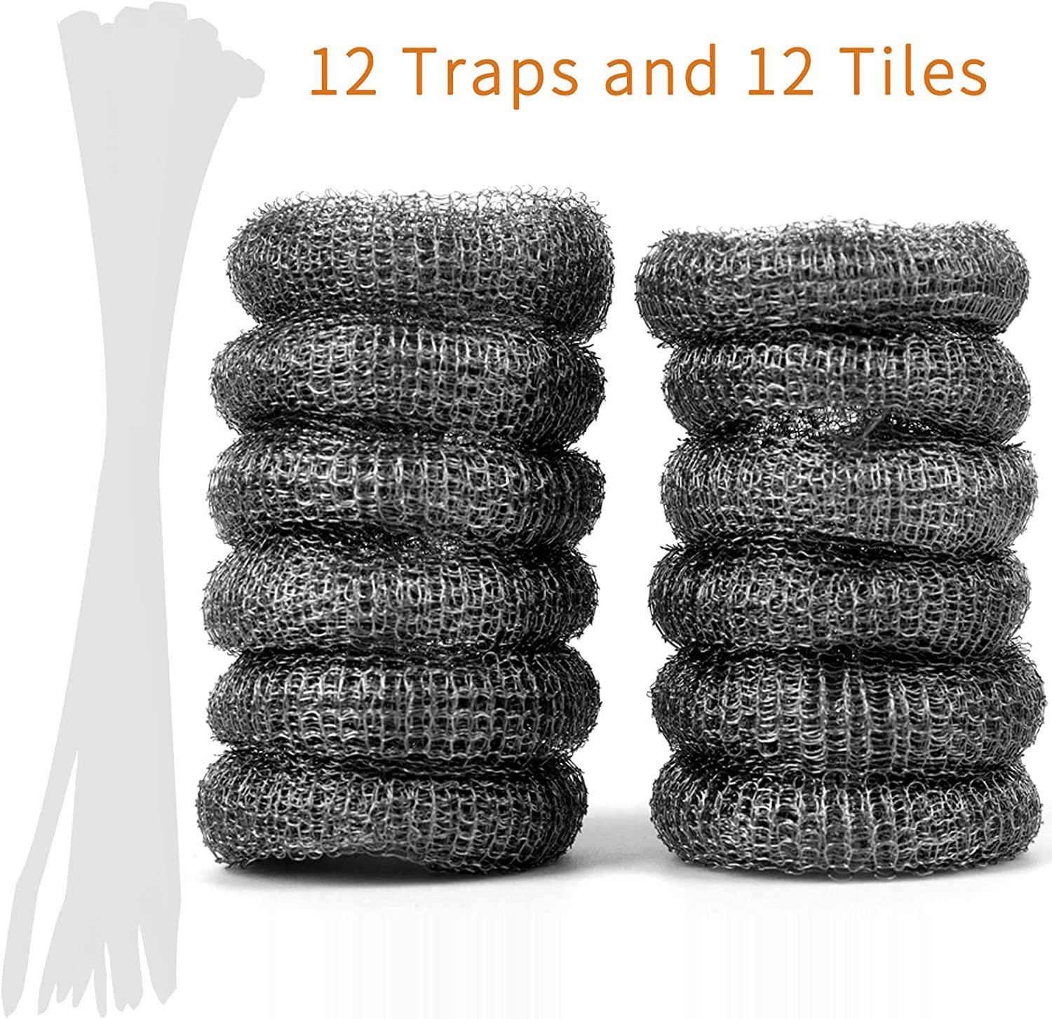 Lint Traps LVYOUIF Stainless Steel Washing Machine Lint Snare Traps, 12
