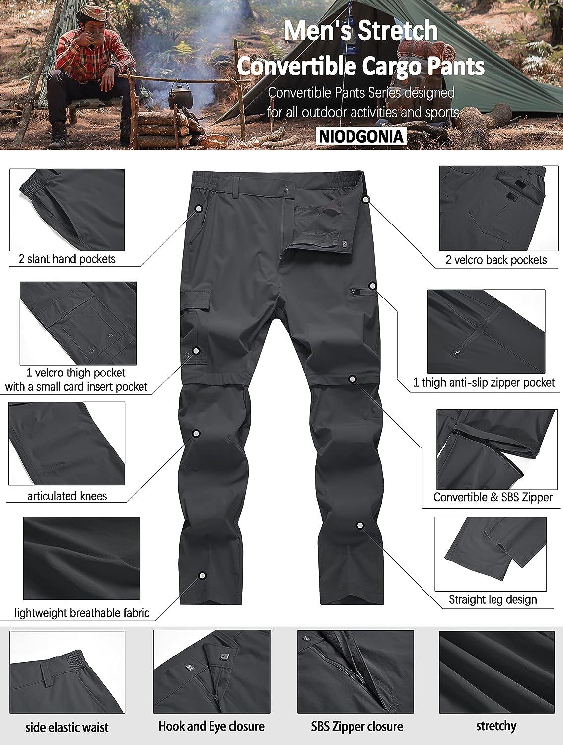 Amazon.com : CQR Men's Convertible Cargo Tactical Pants, Water Resistant  Outdoor Hiking Pants, Zip Off Lightweight Stretch Work Pants, Lightweight Convertible  Cargo Tan, 28W x 30L : Clothing, Shoes & Jewelry