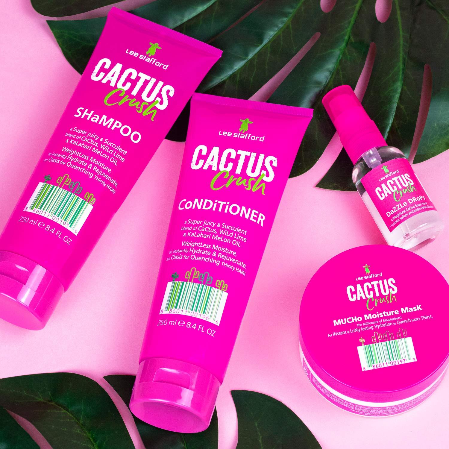 Buy Lee Stafford Cactus Crush Moisturizing Shampoo for Dry Hair - Hydrating  Solution for Global Shipping | Buy Now with Express International Delivery  | GoSupps.com