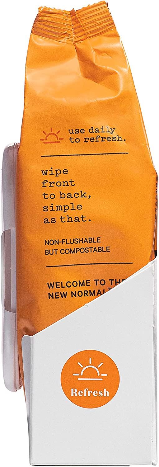 The Honey Pot Company Feminine Wipes Normal, 30 Count