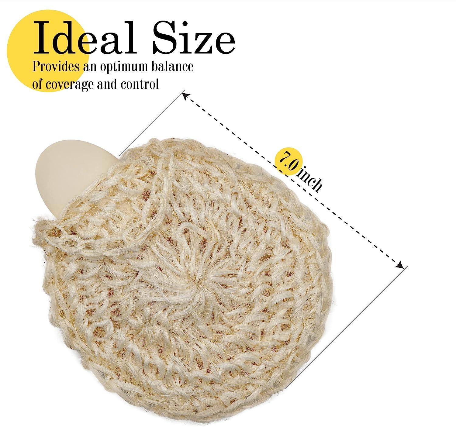 Natural Handwoven Sisal Loofah Made from Agave Fibers Turkish Style