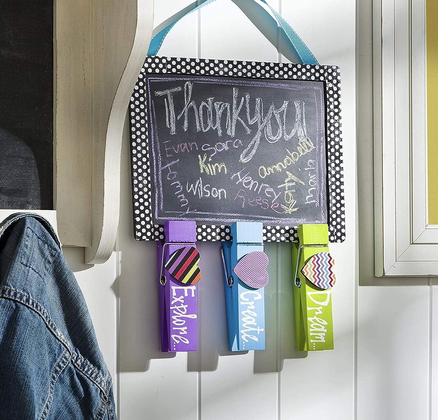 Chalkboard Paint Kit Quality Black Paint with Foam Brushes Create