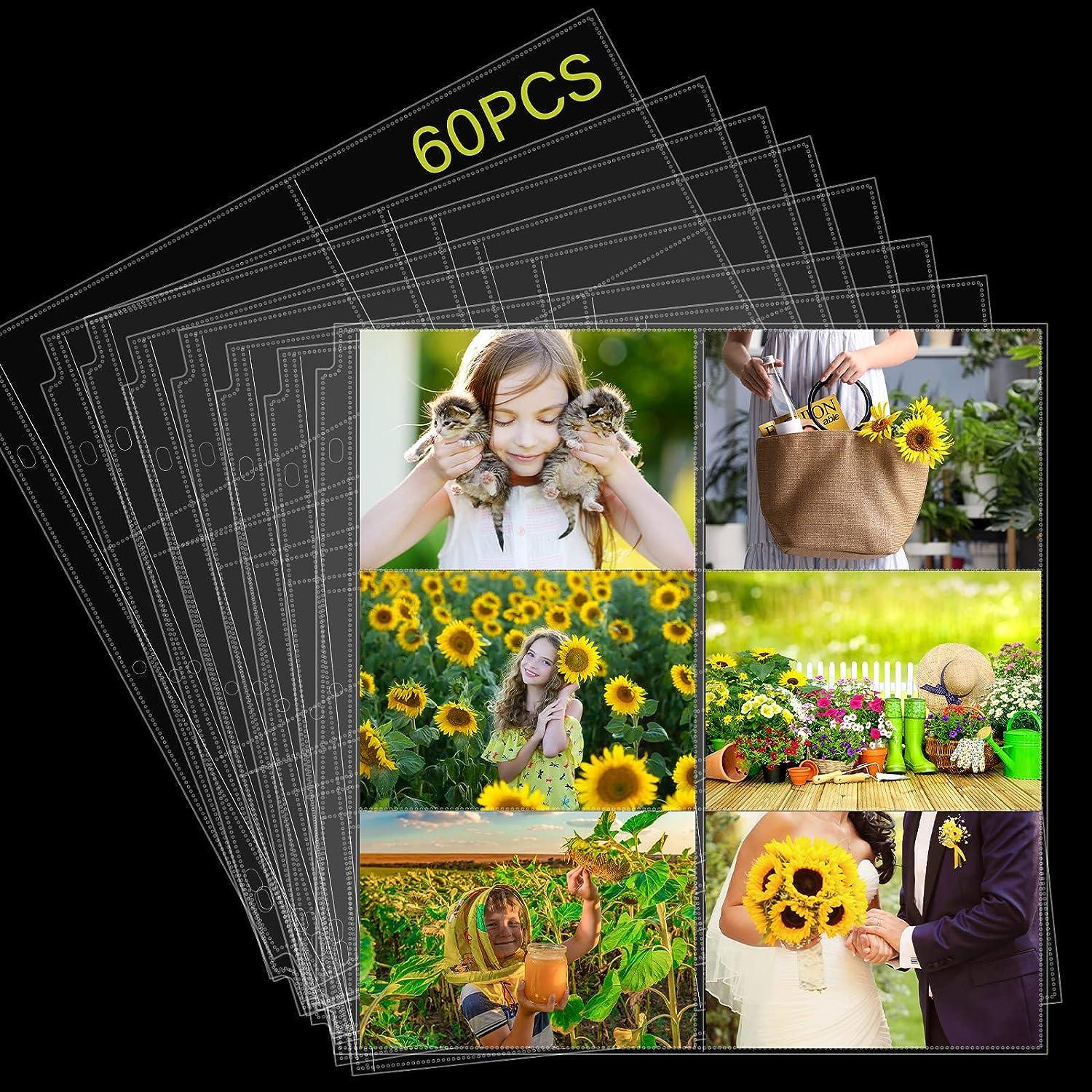 60 Pcs Graduation Scrapbook Refill Pages 12 x 12 Inches Photo Album