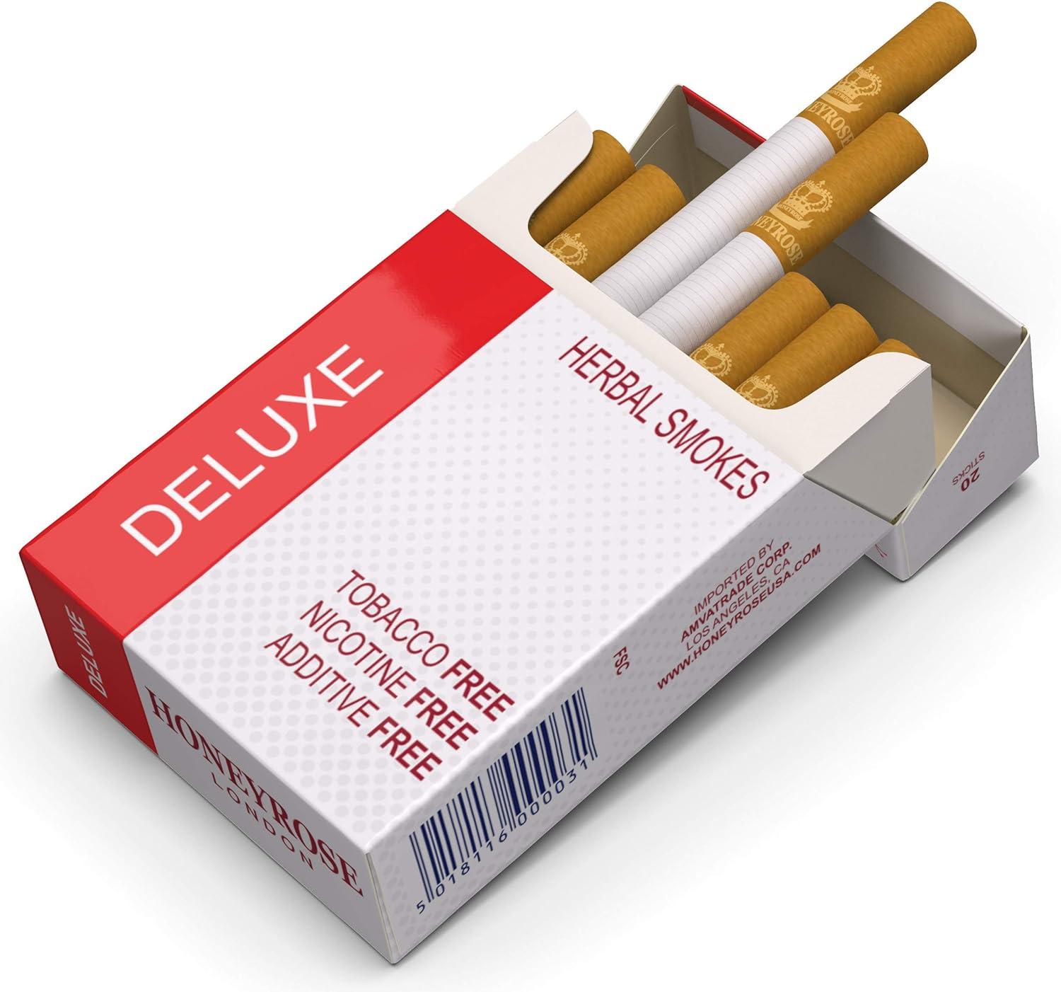 herbal tobacco free cigarettes Honeyrose Deluxe Herbal Sticks - Tobacco & Nicotine Free | Buy Online | Buy  Now with Express International Delivery