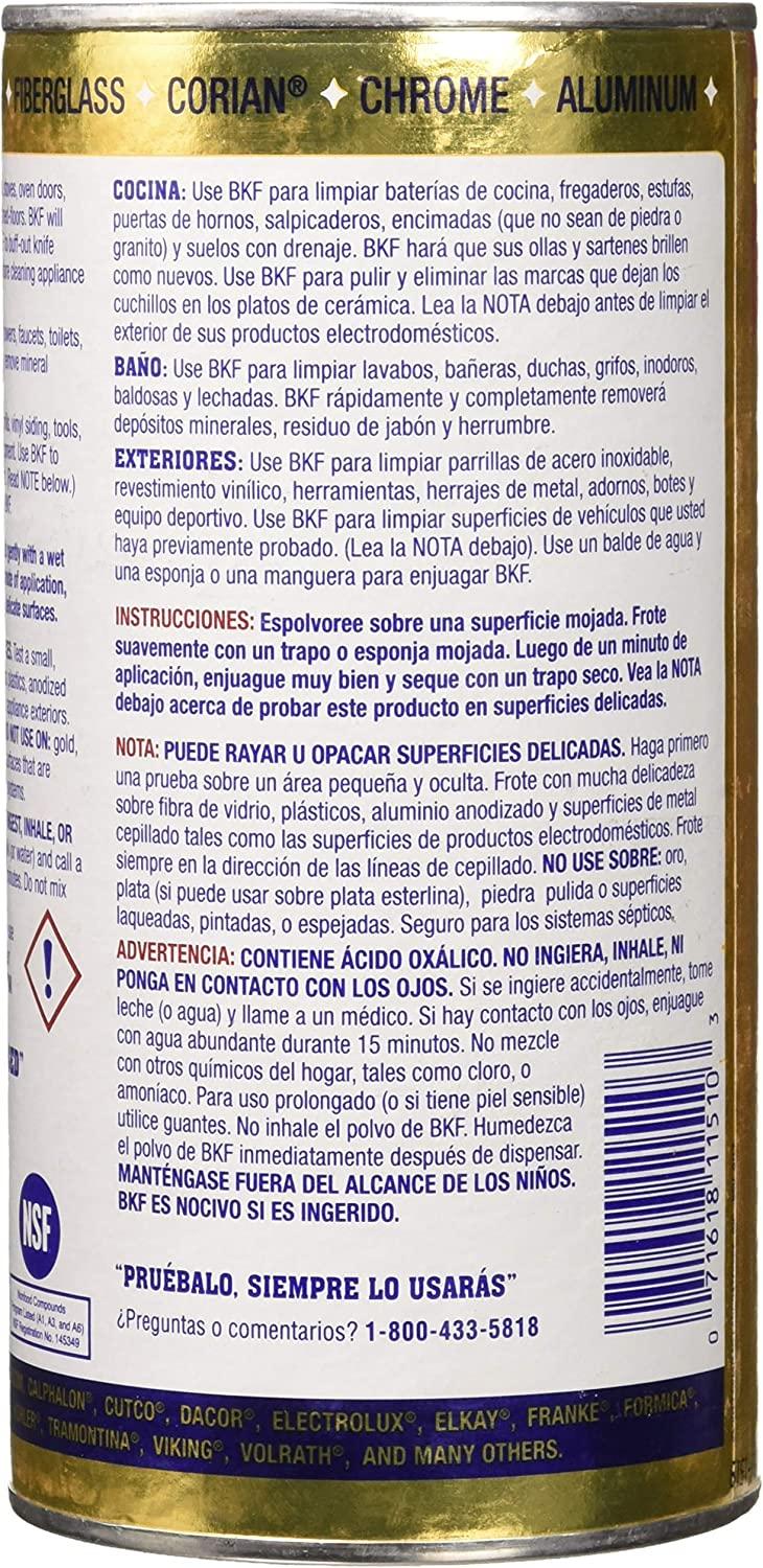 Bar Keepers Friend Powdered Cleanser 12Ounces (1Pack) 12 Ounce (Pack