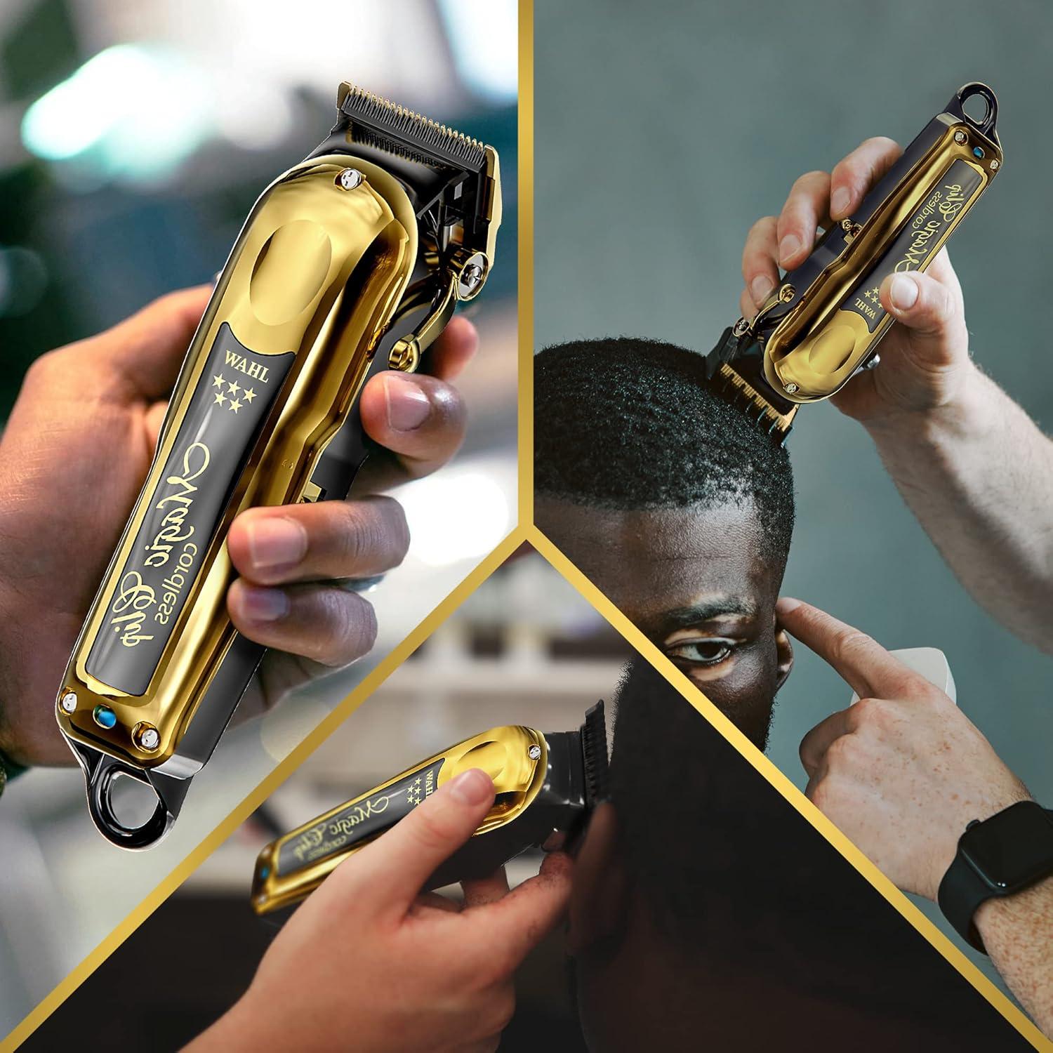 Wahl Star Cordless Magic Clip in Gold Professional Hair Clippers