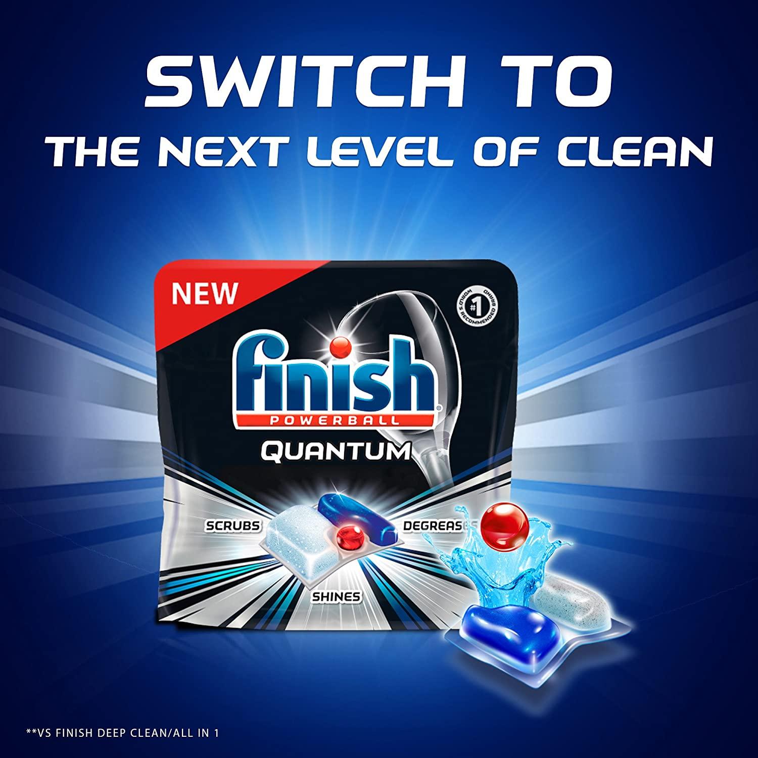Finish - Quantum - 82ct - Dishwasher Detergent - Powerball