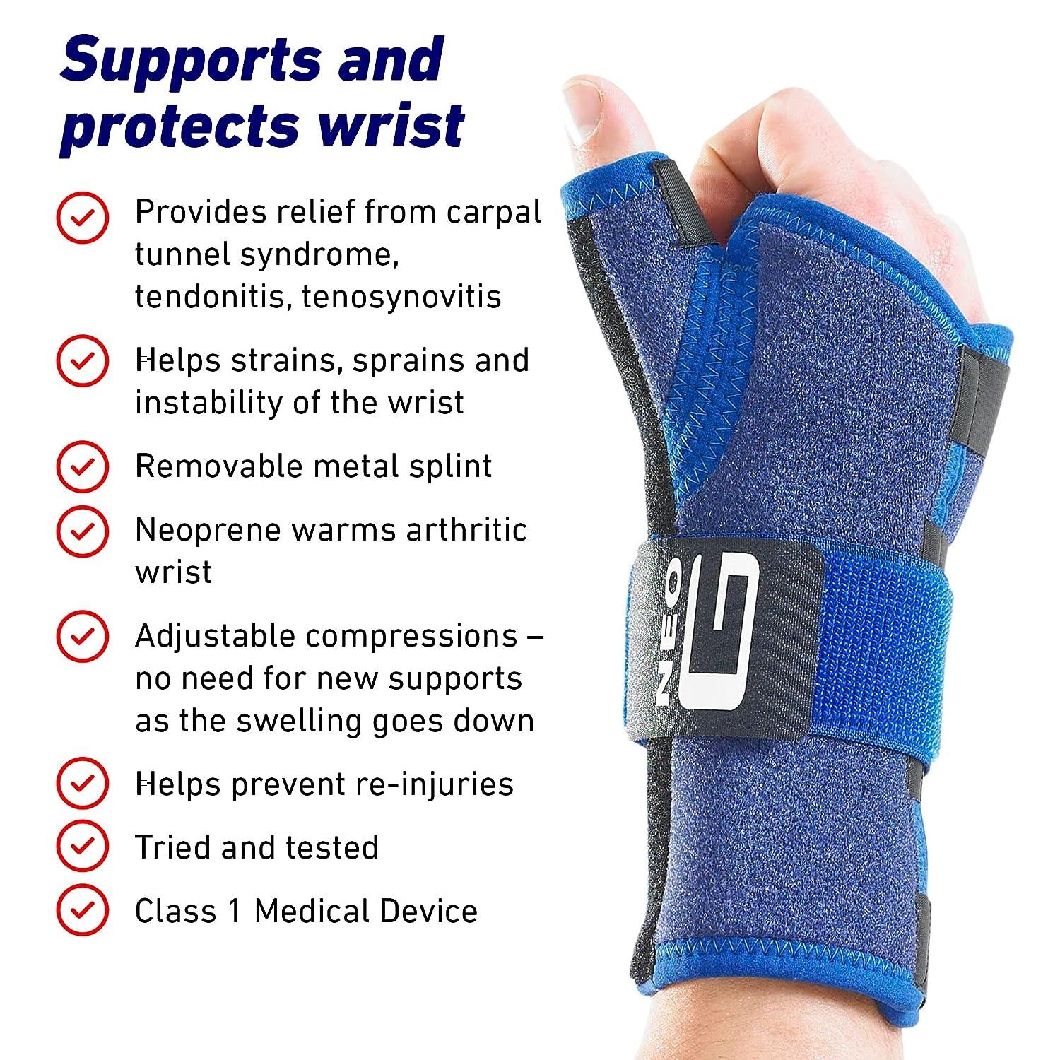 Neo G Wrist and Thumb Brace Stabilized Spica Support For Carpal