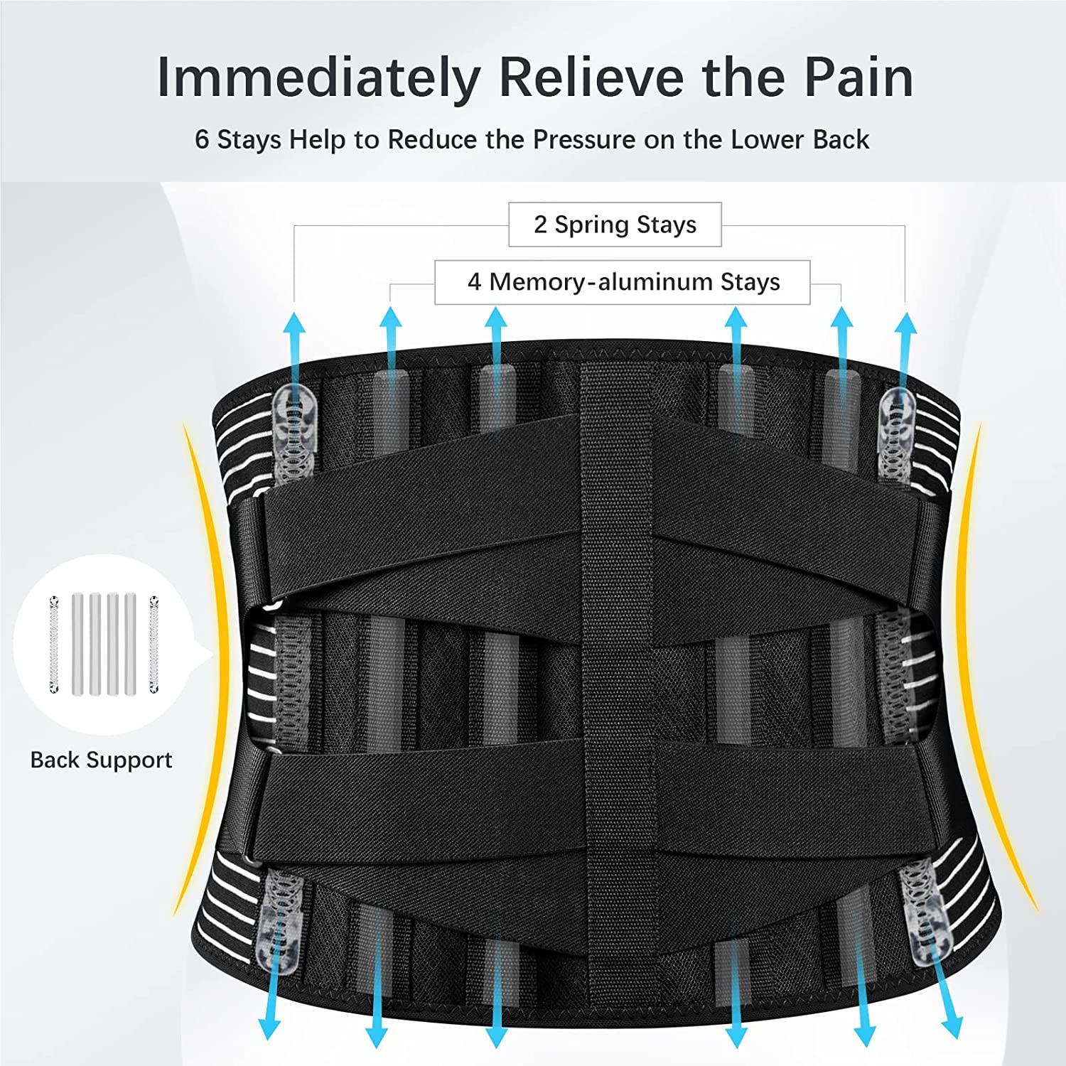 FREETOO Breathable Anti-skid Lumbar Support Back Braces for Lower Back –  Freetoobrace