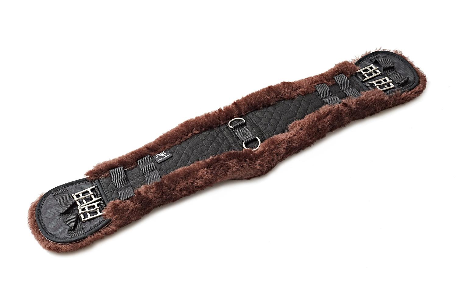 Engel Reitsport Lambskin Saddle Girth Dressage Short Contour