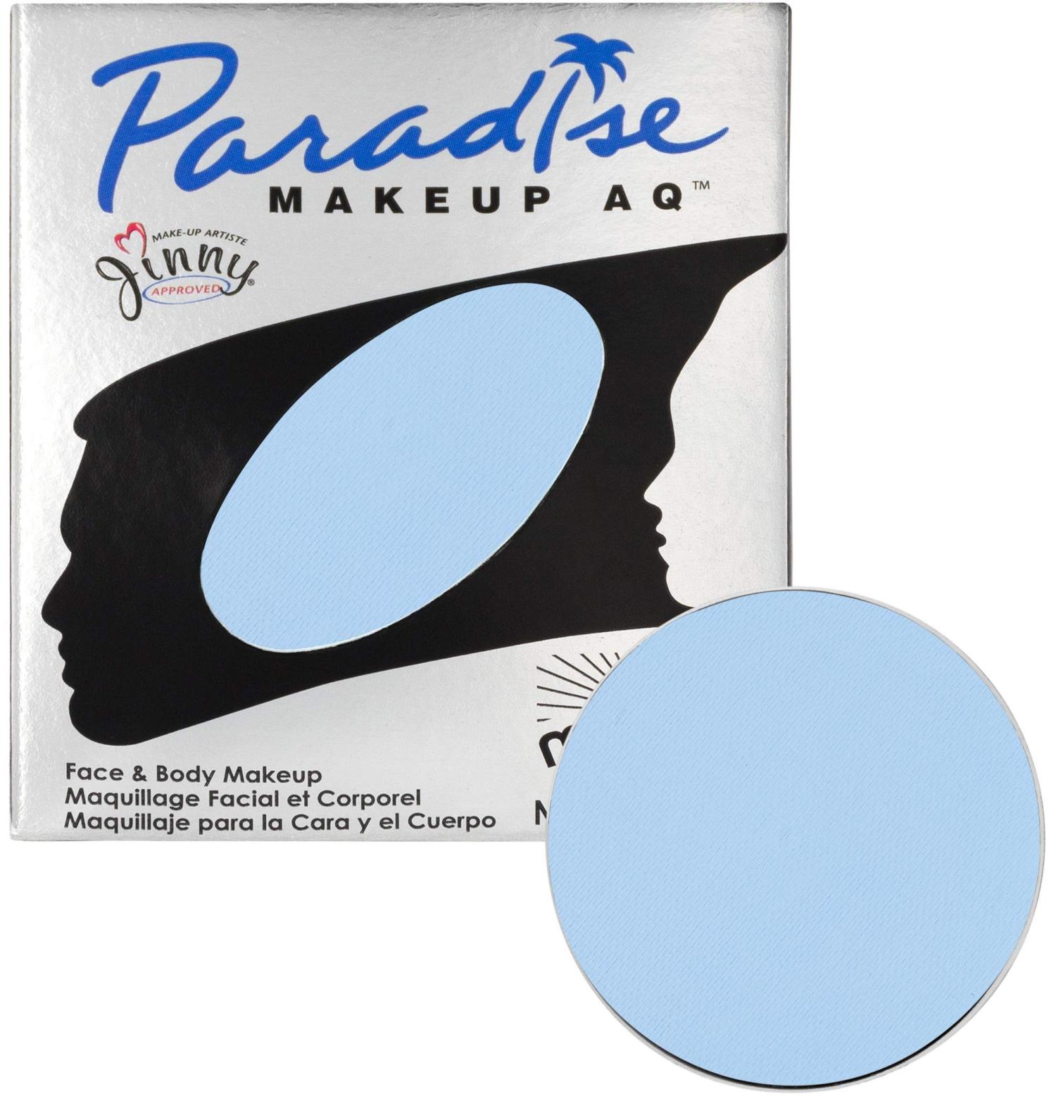 Mehron's Paradise Face and Body Paint/ Light Blue/0.25 oz.