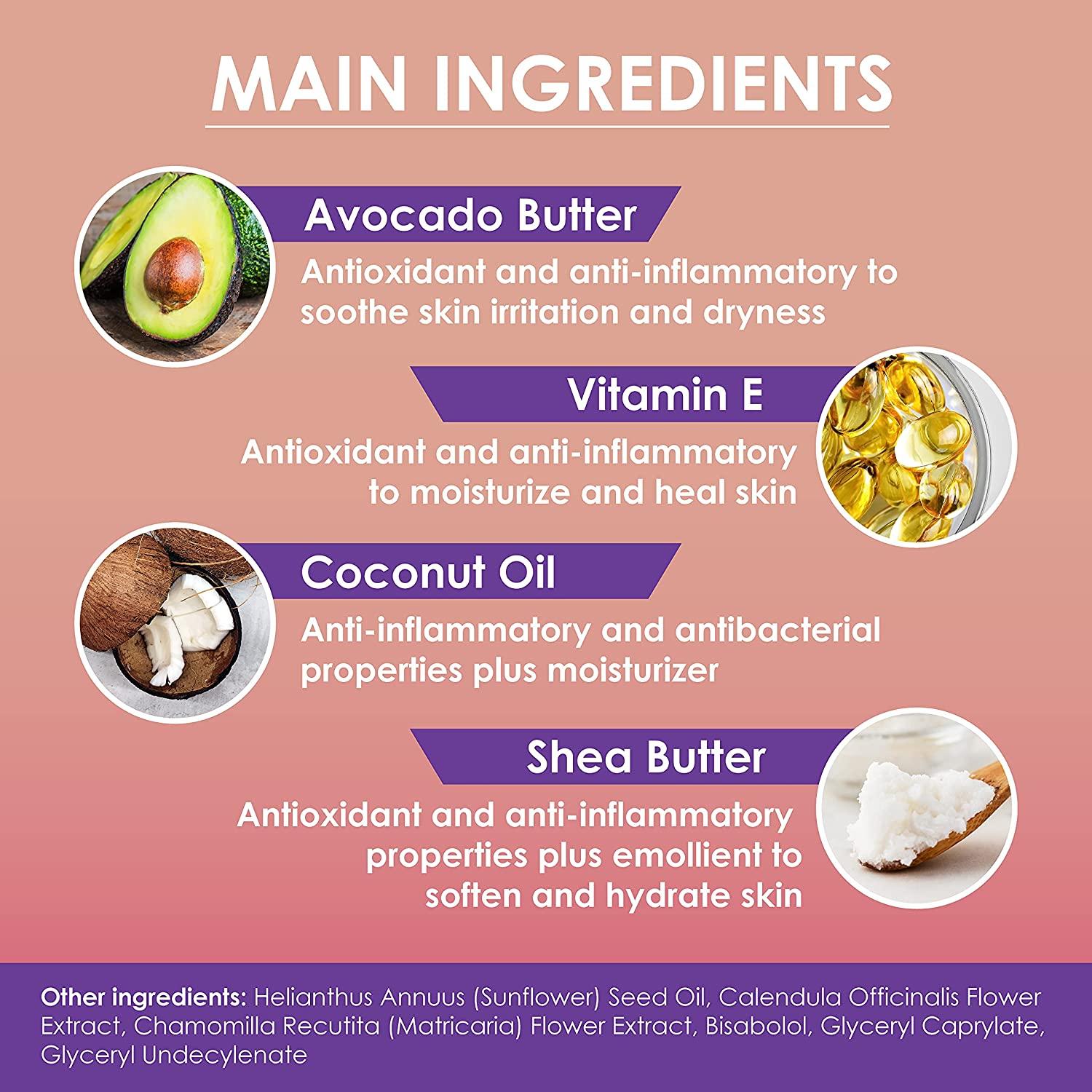 Vajuvenate Vulvar Cream Coconut Oil, Vitamin E, Shea Butter 1 Oz