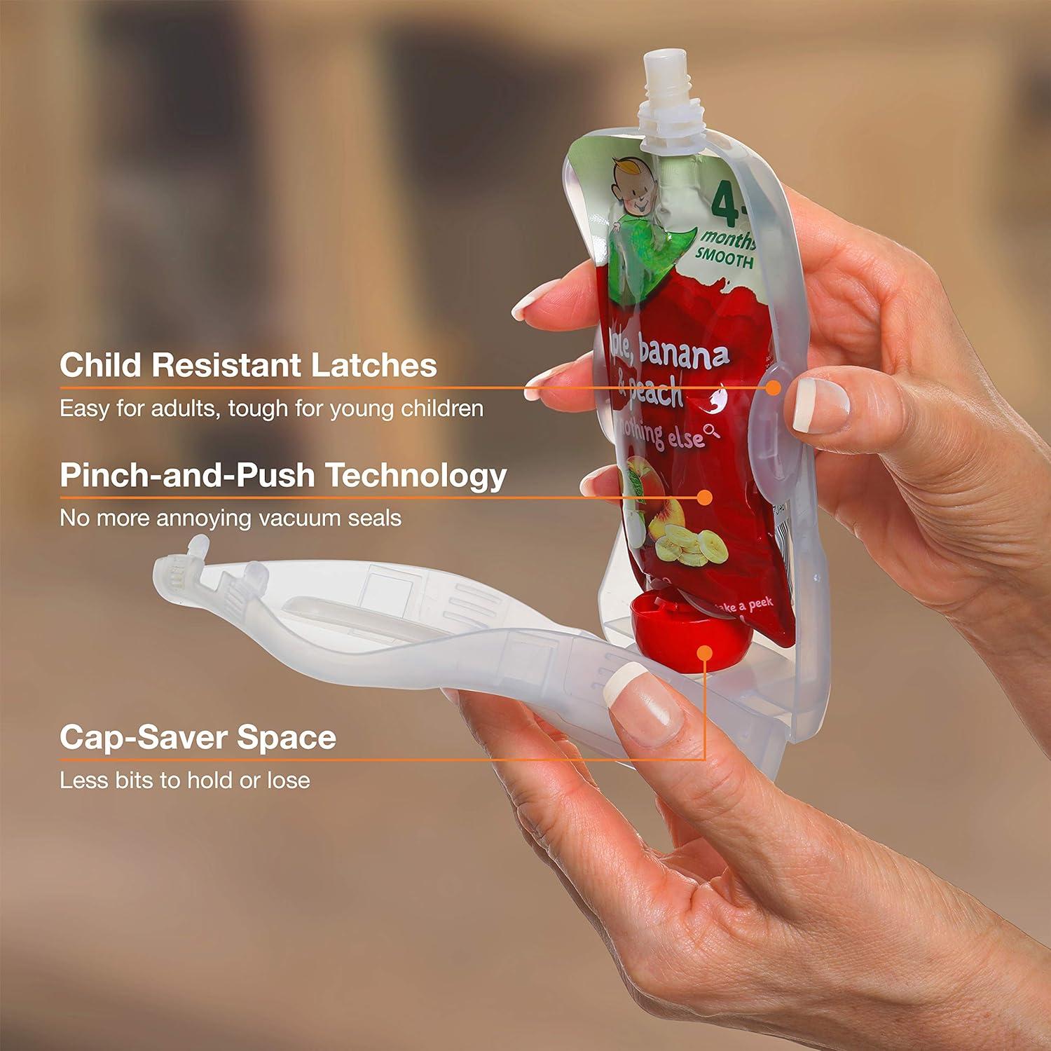 Yogurt Pouches Dreambaby Pouch Pal No-Mess Self-Feeding