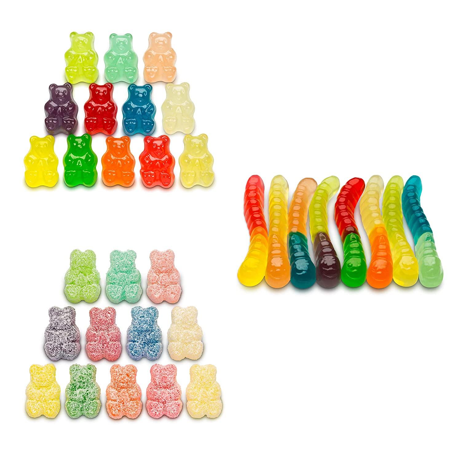 12 Flavor Gummy Bears - Grab N' Go Prepacked Snacks