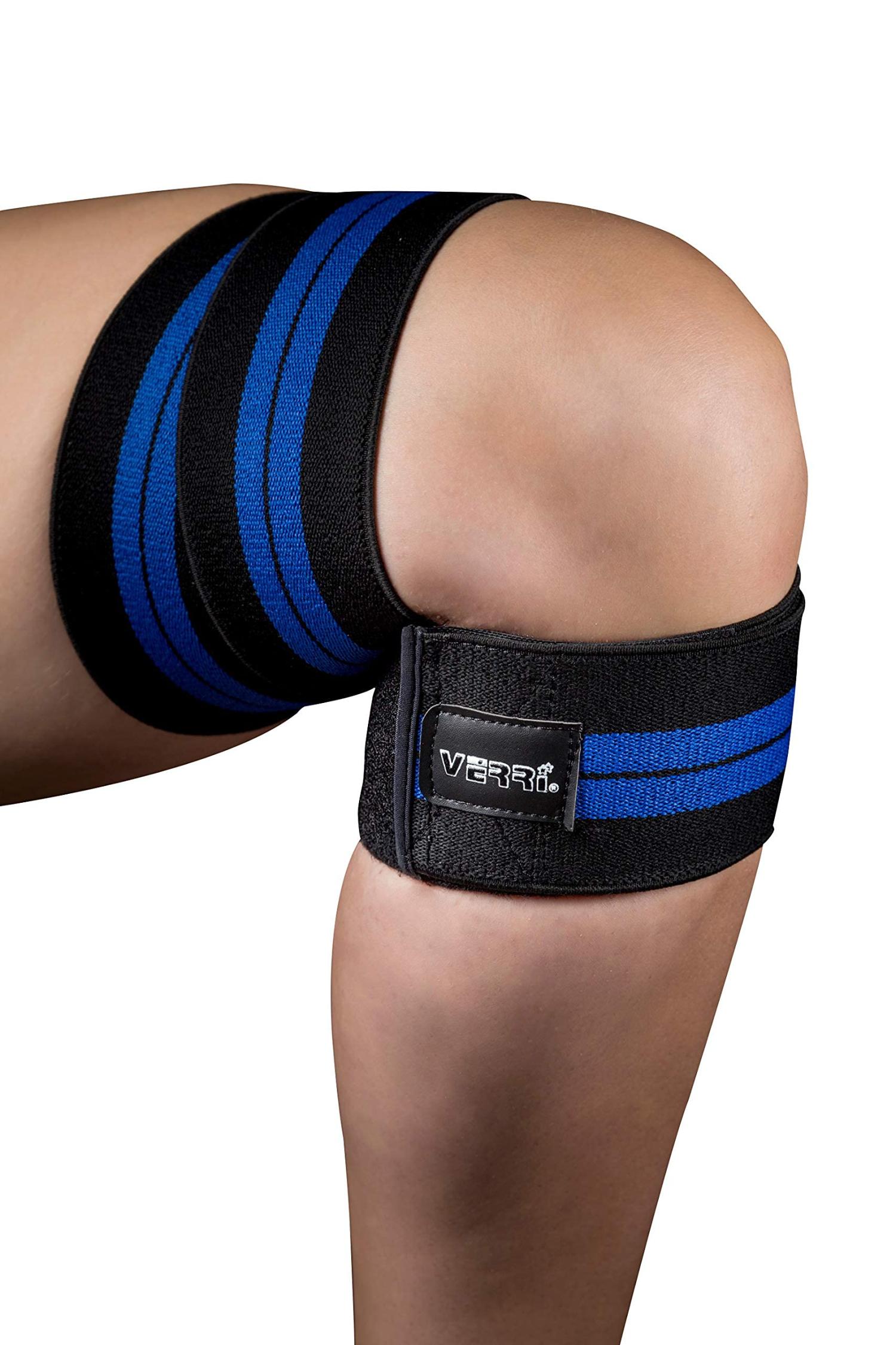Verri Knee Wraps for Squats and Leg Press That Provide Protection and