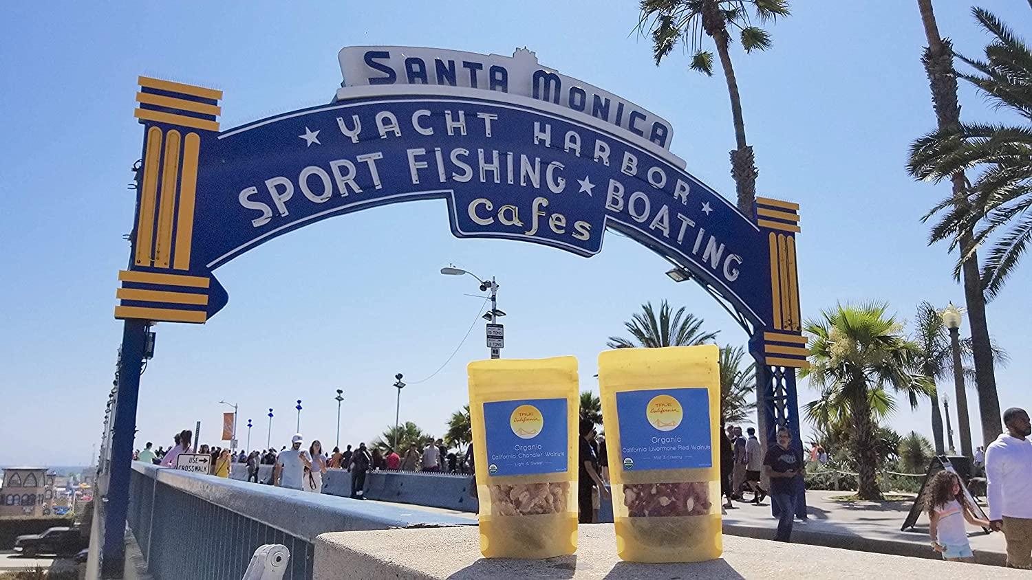 True California Organic Livermore Red Walnuts (1 LB) Raw, Shelled