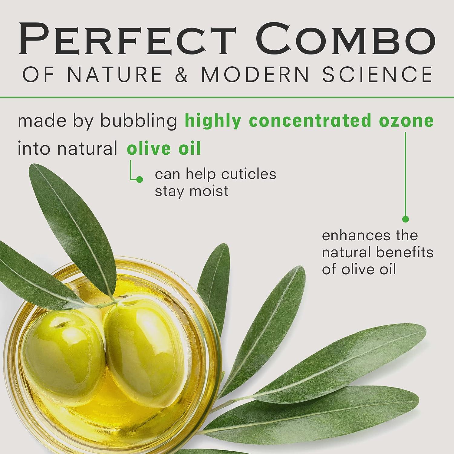 Ozone Factory Ozonated Olive Oil Unscented and Natural Face Oil for