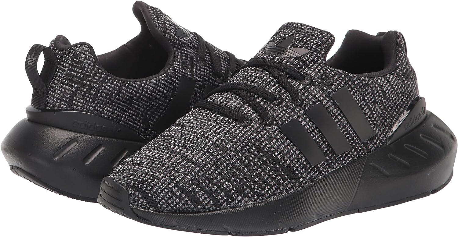 adidas gazelle silver green womens Adidas Swift Run 22 Women's Shoes Crystal White-Core Black-Grey Two main image 0