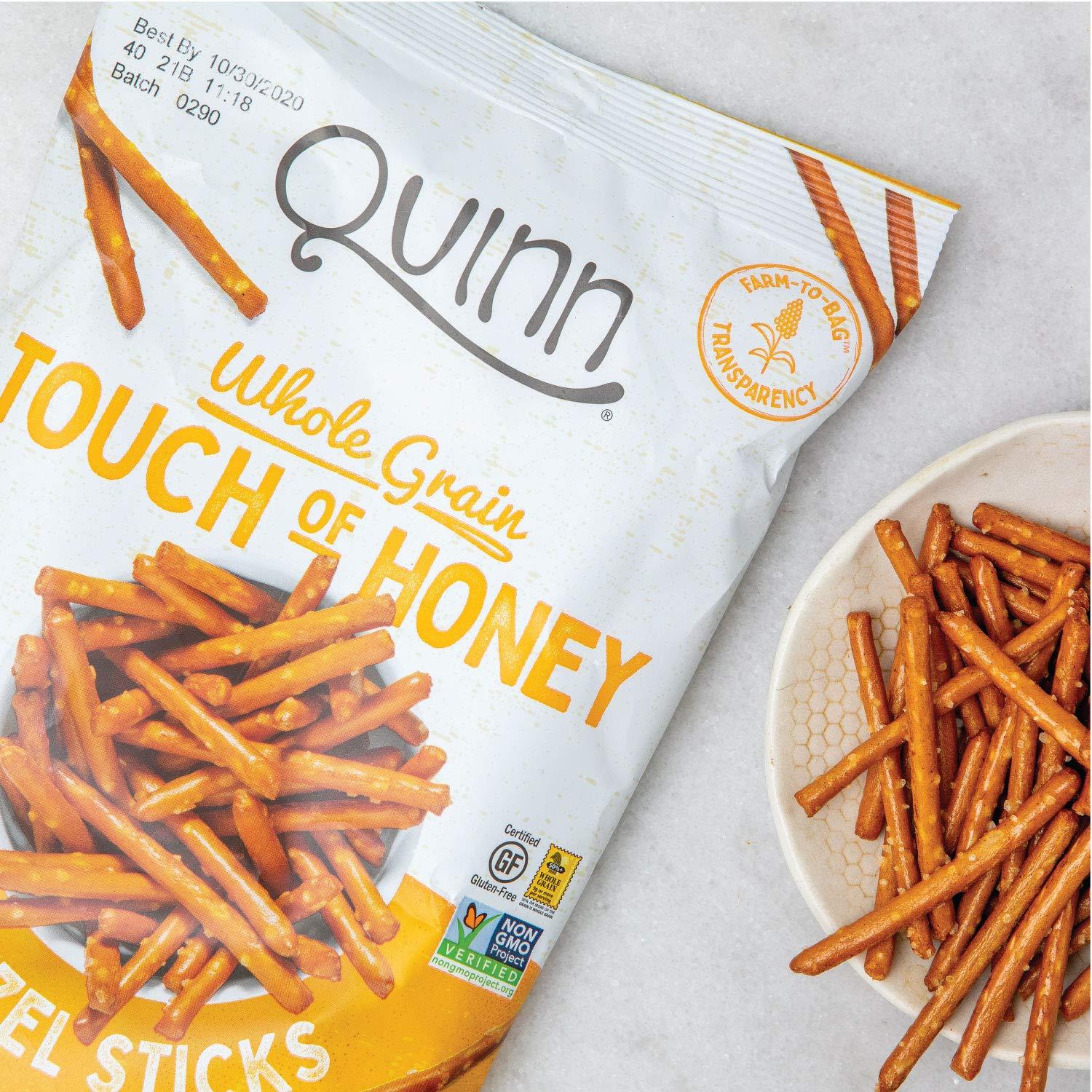 Quinn Touch of Honey Pretzel Sticks, Gluten Free Pretzels, Corn Free