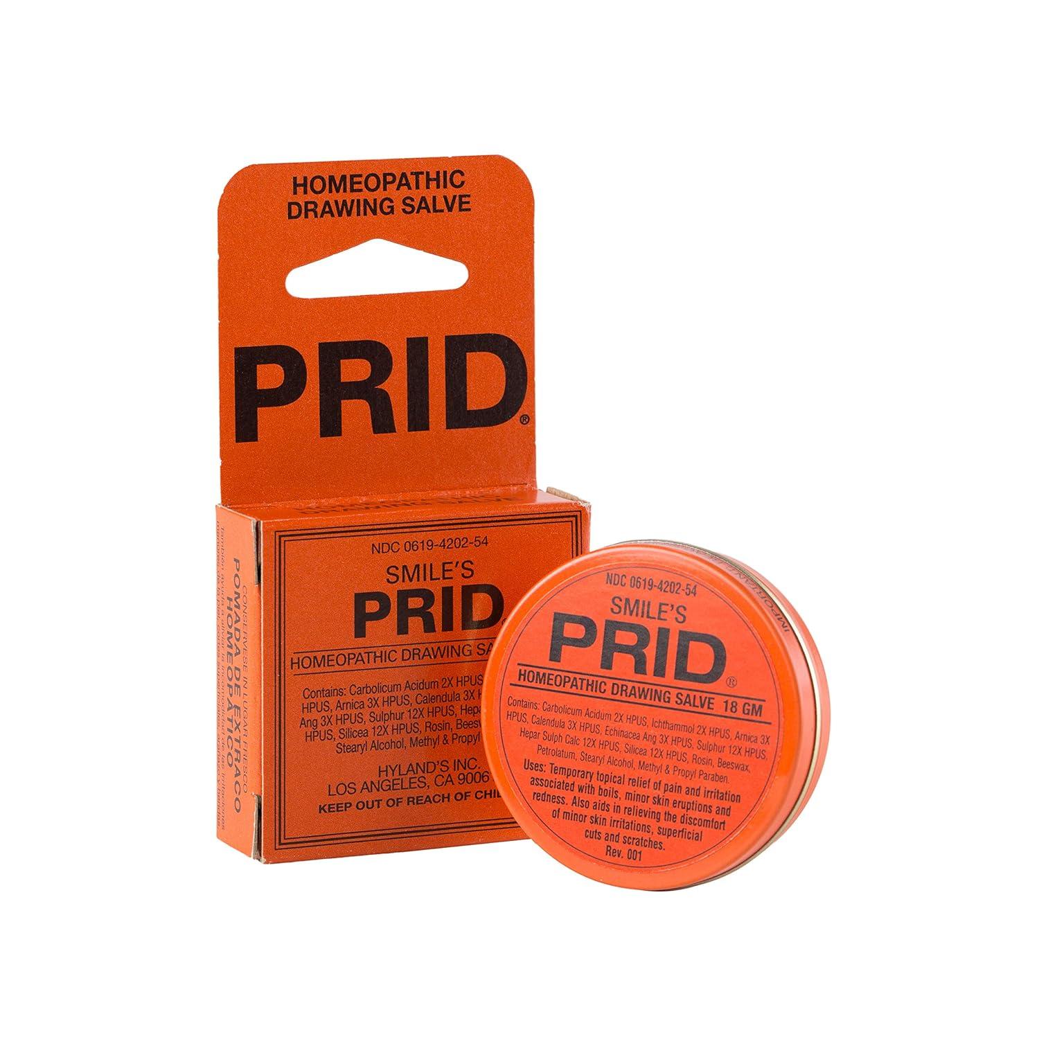 Smile's PRID Drawing Salve by Hyland's Relief of Topical Pain and