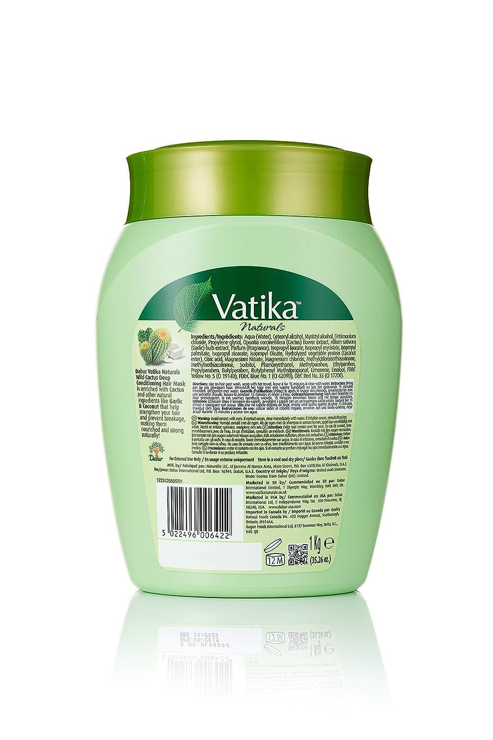 Vatika Naturals Wild Cactus Deep Conditioning Hair Mask 1kg main image 0