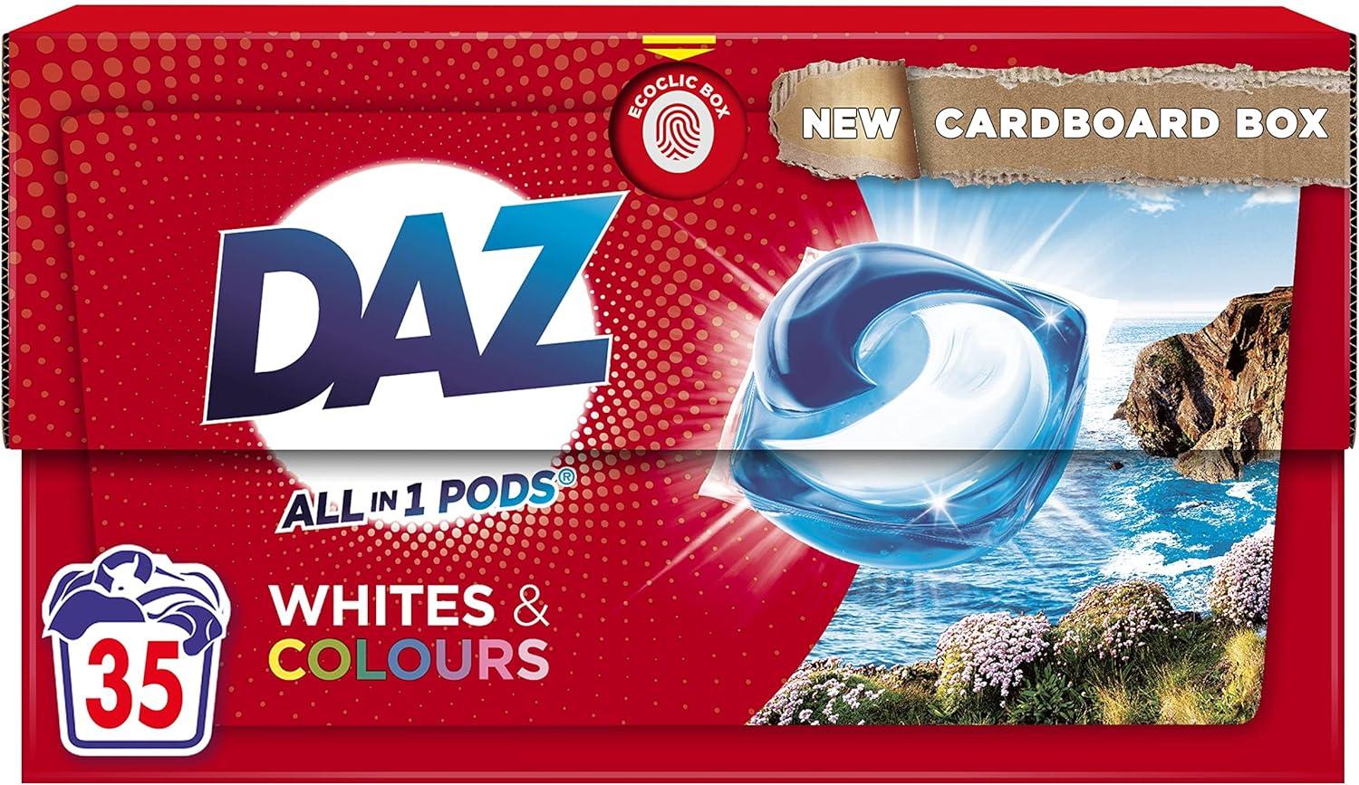 Daz Allin1 PODs Laundry Detergent Washing Liquid Tablets / Capsules