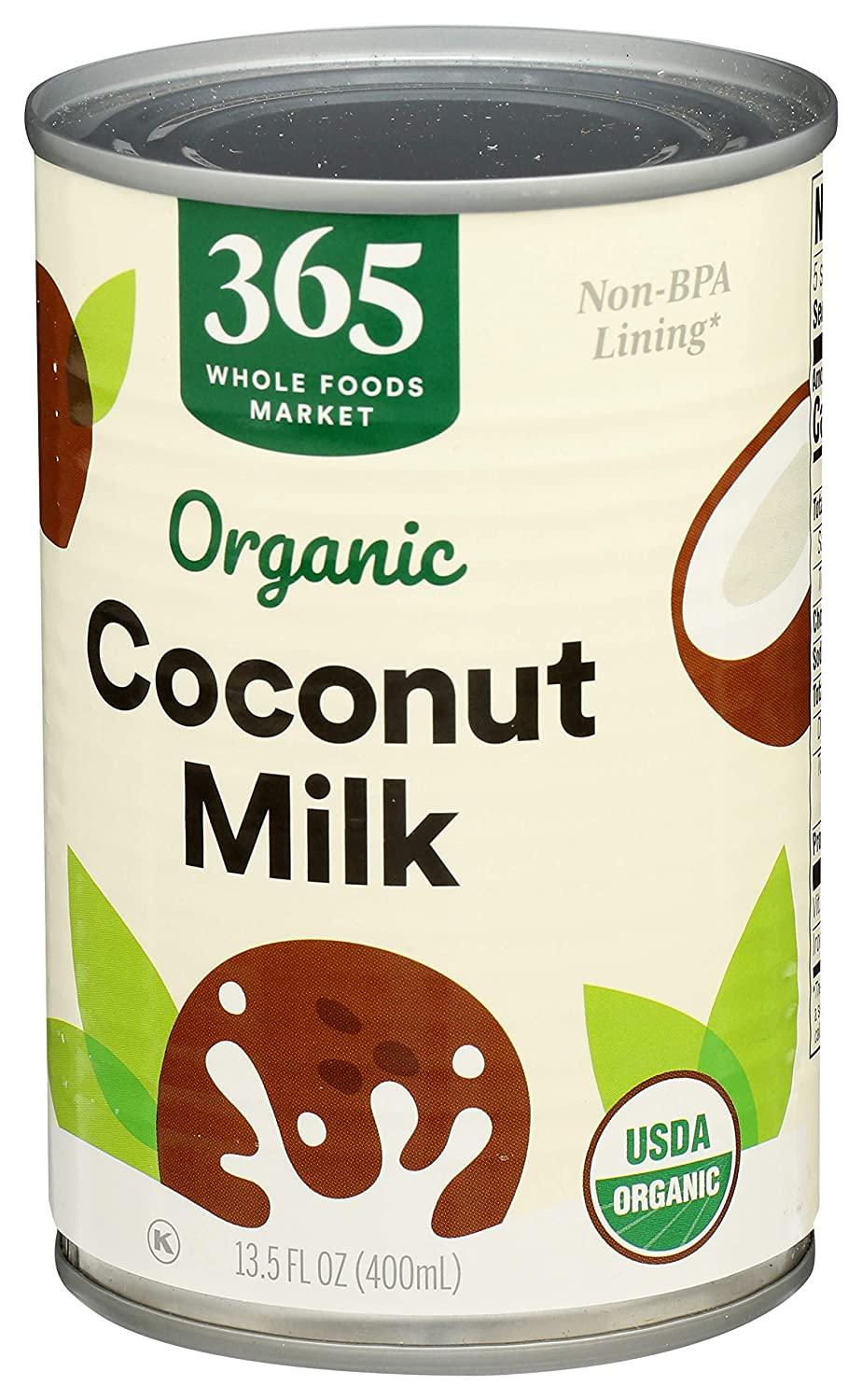 365 by Whole Foods Market, Coconut Milk Organic, 13.5 Fl Oz