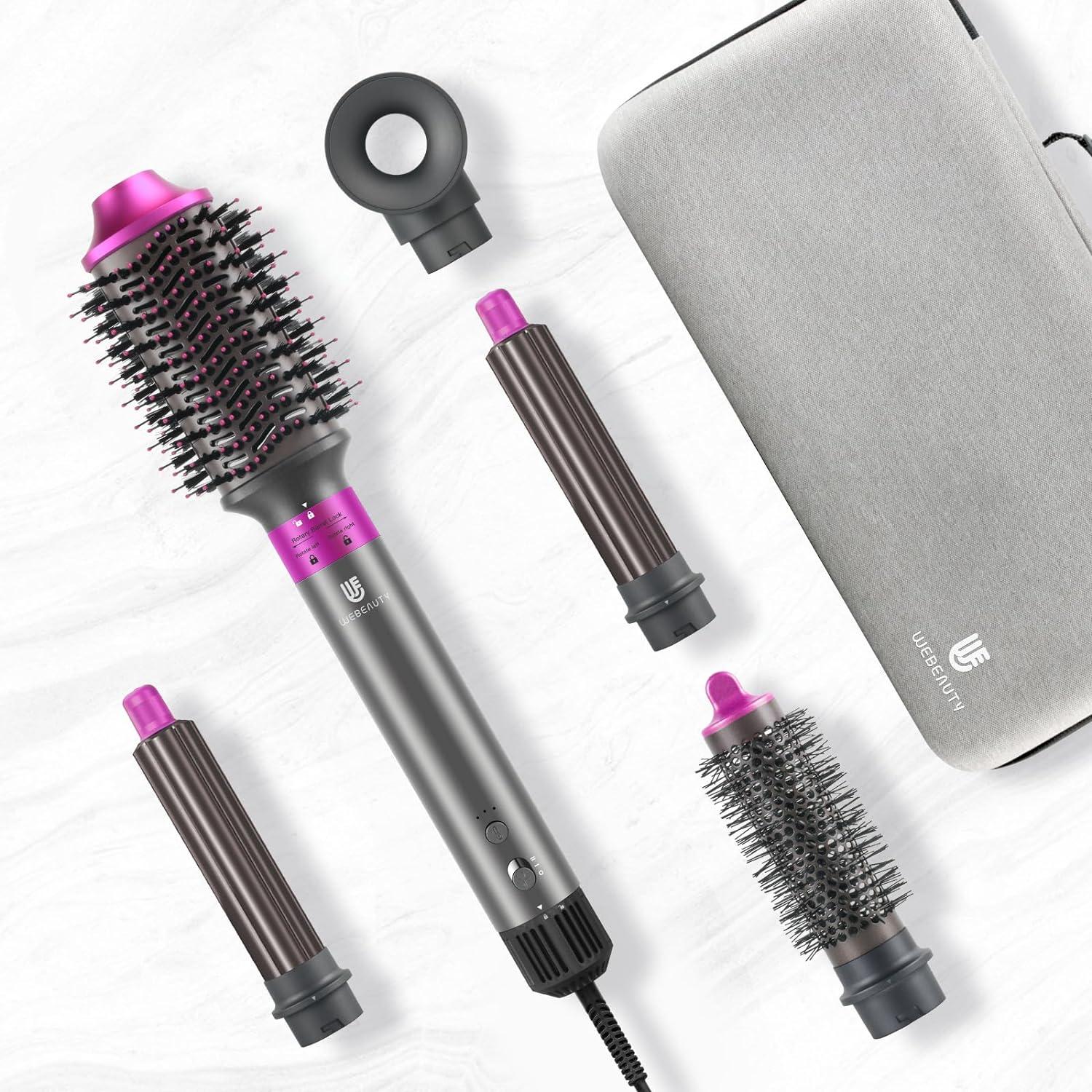 7 In 1 Hot Air Brush 110000 RP Hair Dryer Brush, High-Speed Blow Dryer