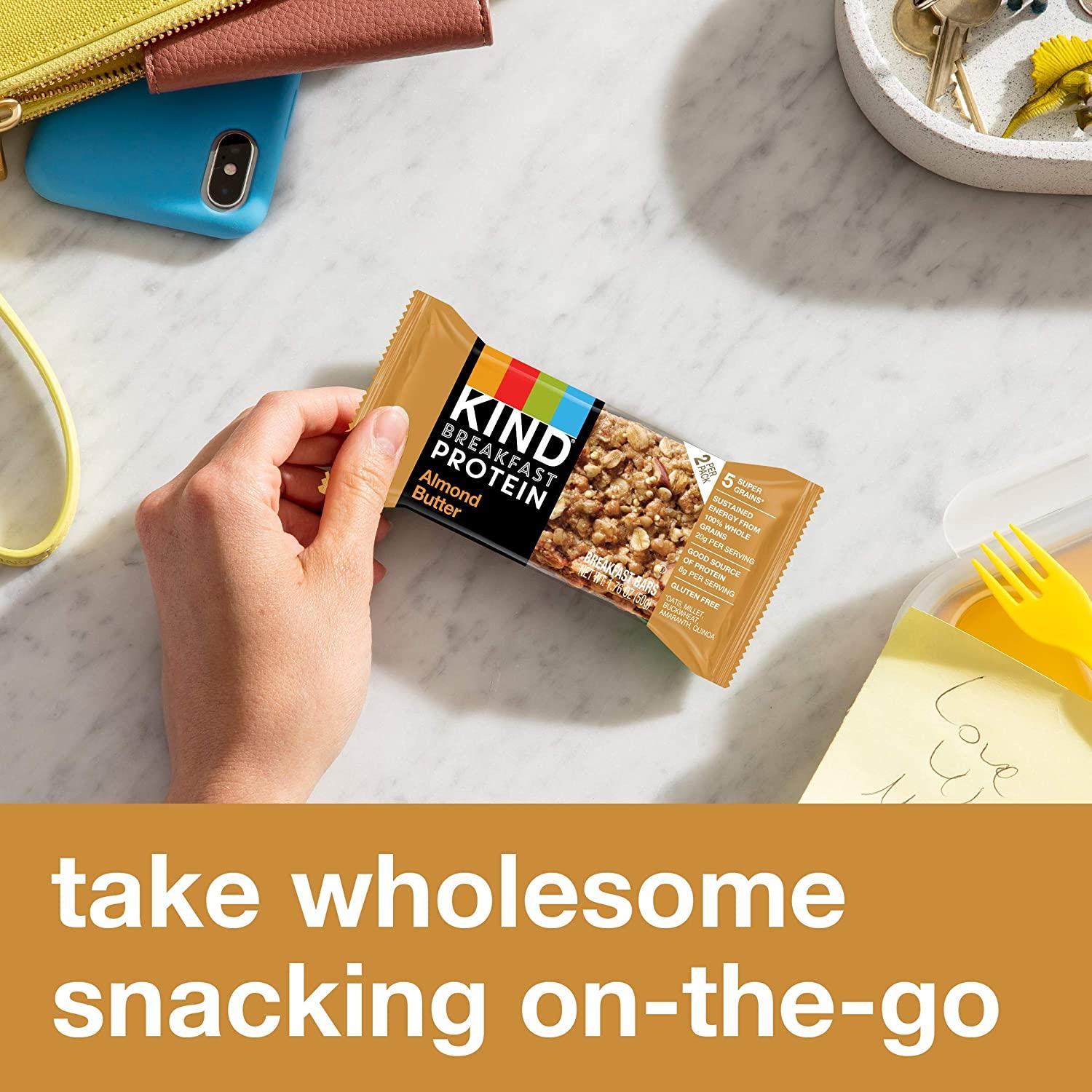 Kind Breakfast Protein Bar Almond Butter Flavor 7.04 OZ