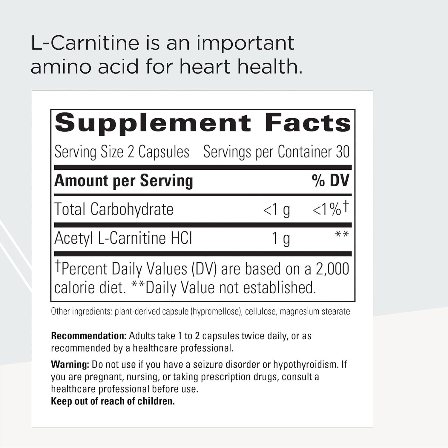 injeção de l carnitina L Carnitine Weight Loss Acetyl L-Carnitine 1000mg Capsules – Mental Energy  & Brain Support Supplement 1000mg ALCAR