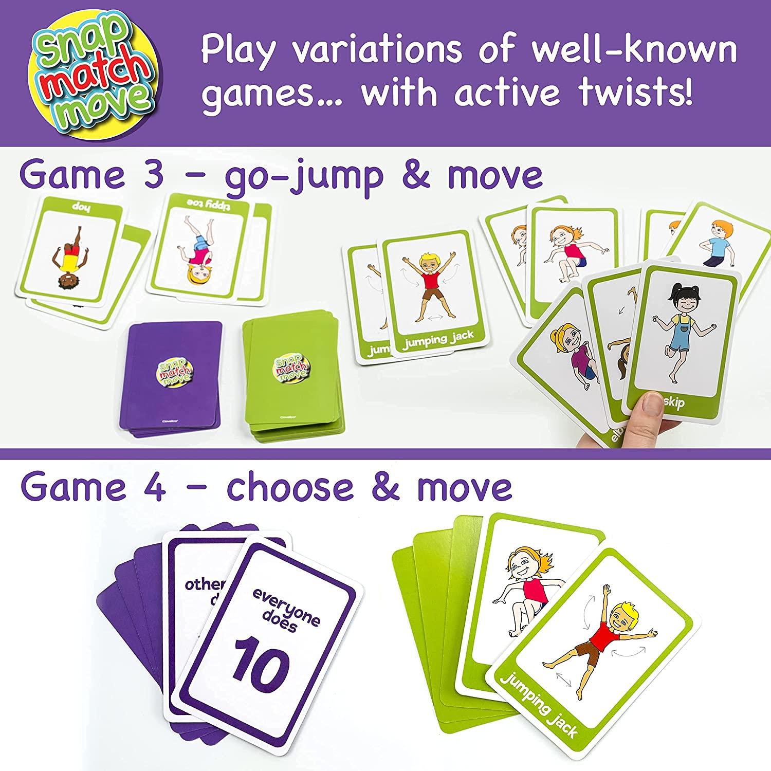 Covelico Kids Workout Equipment - Fun Exercise Cards to Play Kids Exercise  Games, Kids Exercise Equipment & Physical Education Equipment - PE Cards 