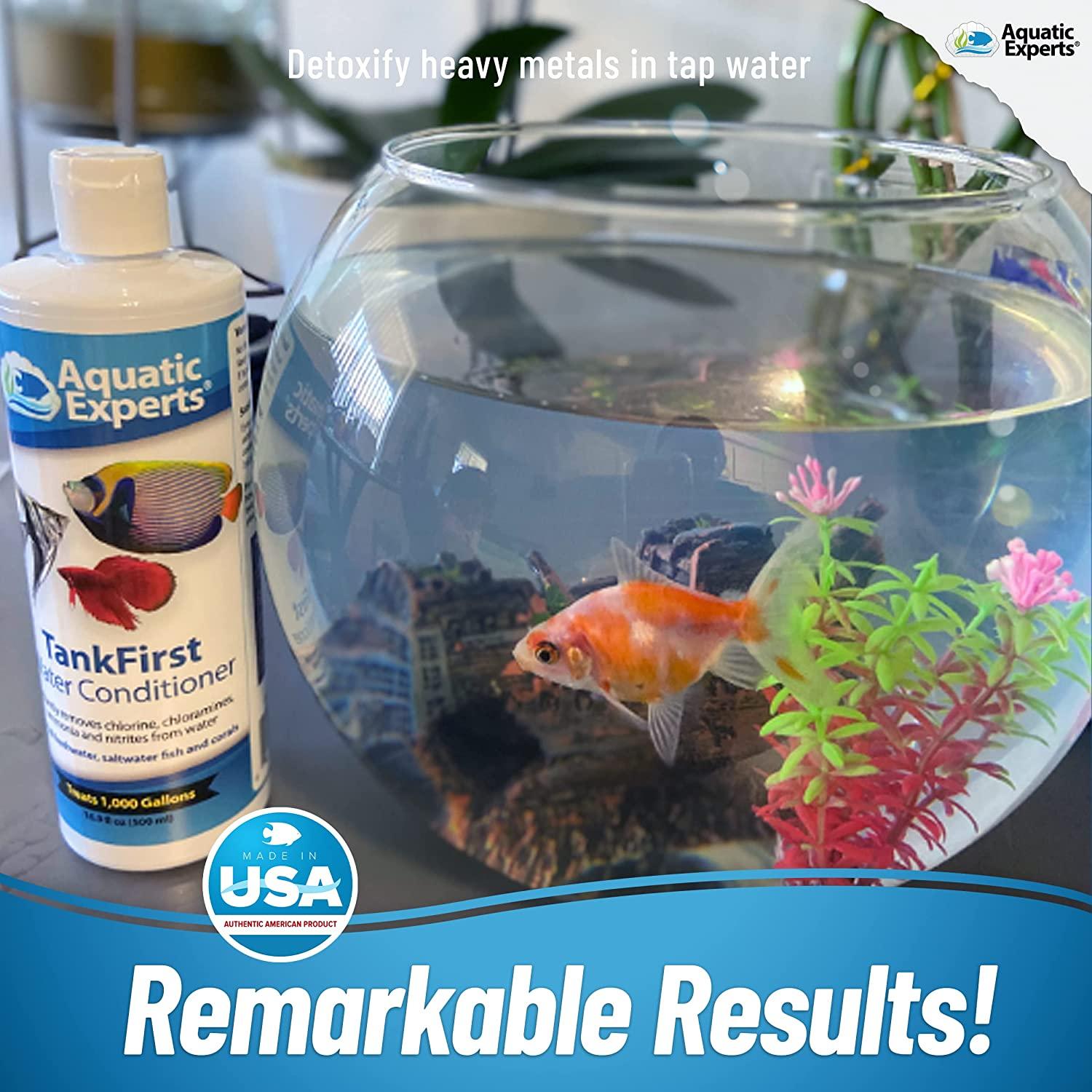 TankFirst Complete Aquarium Water Conditioner Fish Water Conditioner Instantly Removes