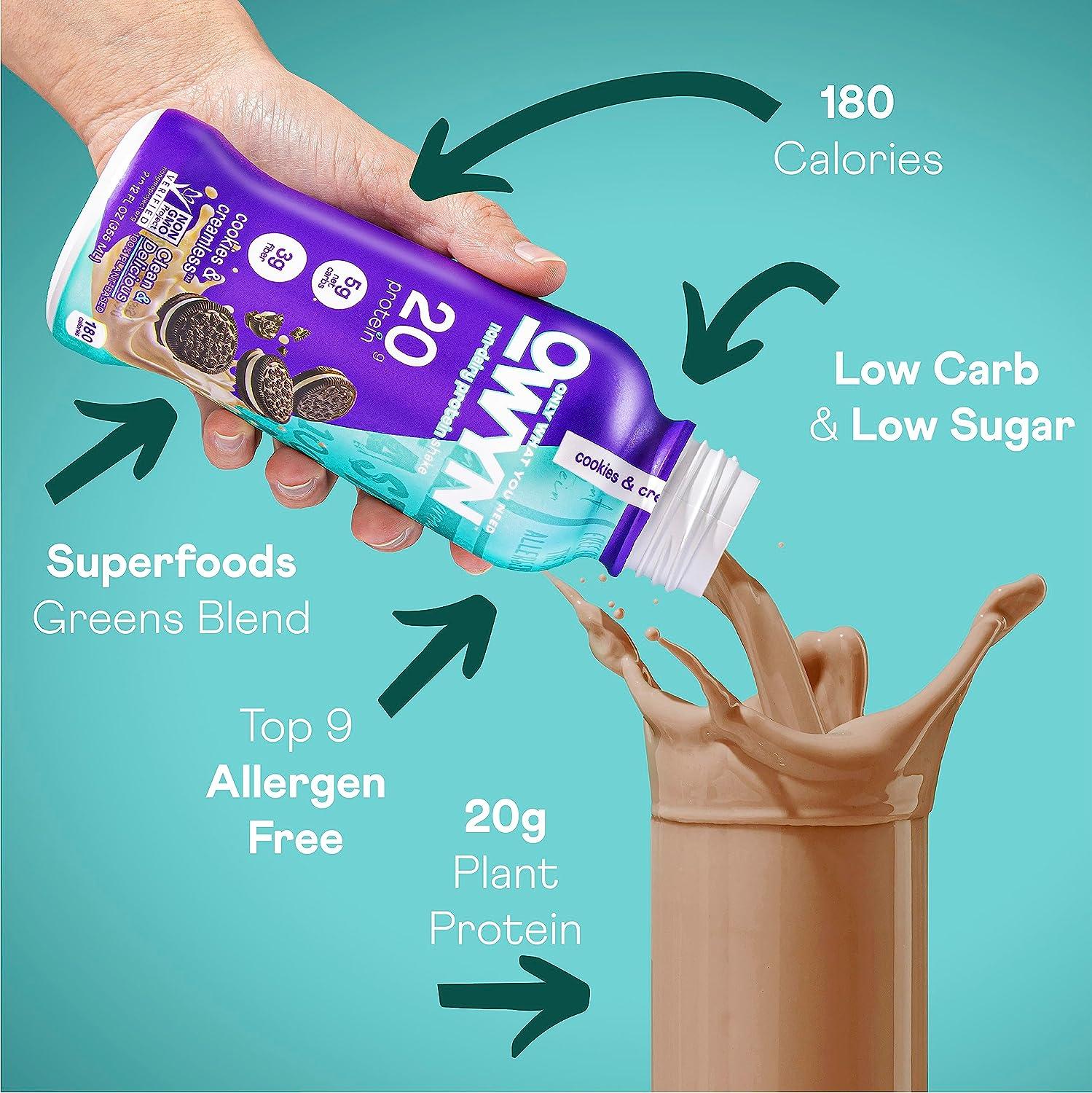 Owyn Plant Based Protein Shake 20g Vegan Protein from Organic Pumpkin