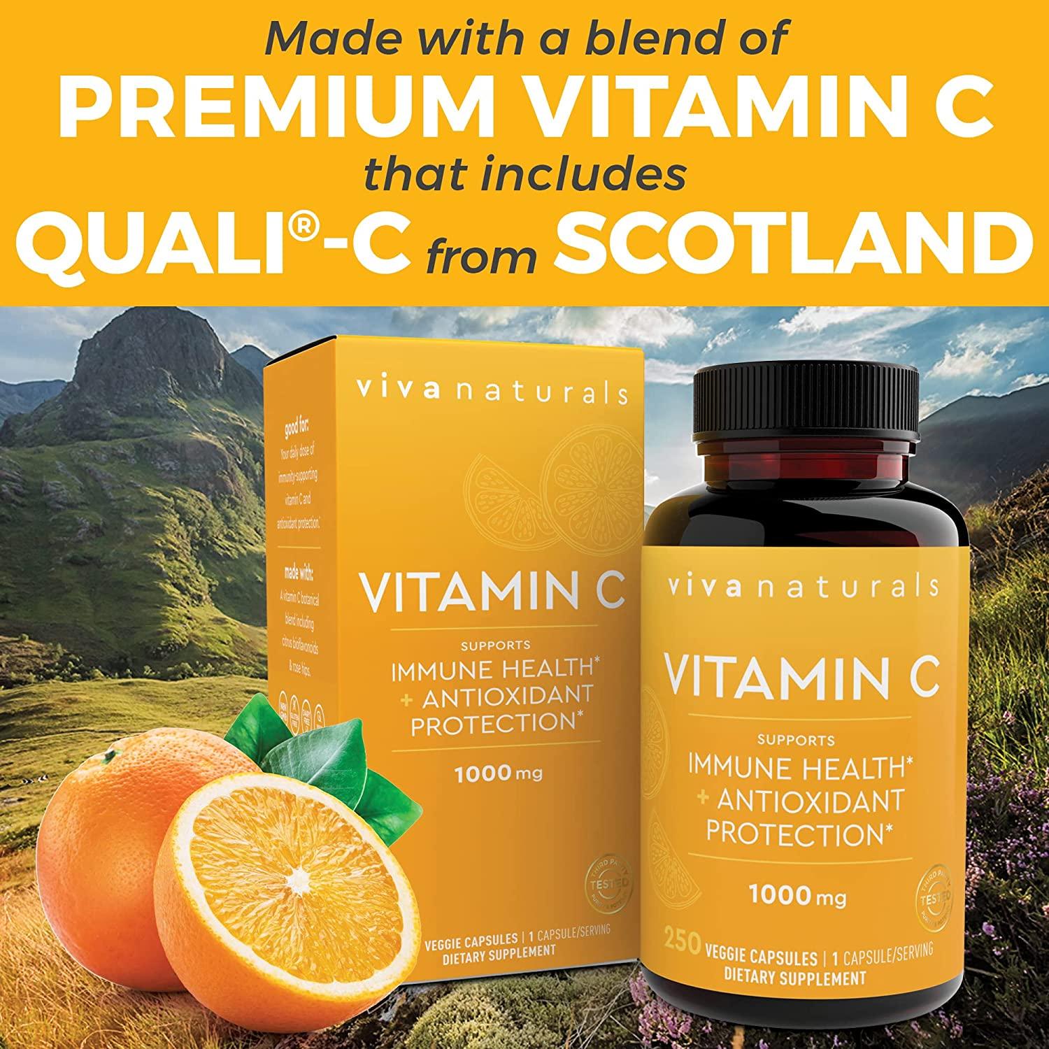 Is Viva Naturals A Good Brand Viva Naturals Vitamin C 1000mg – Non-GMO Immune Support with