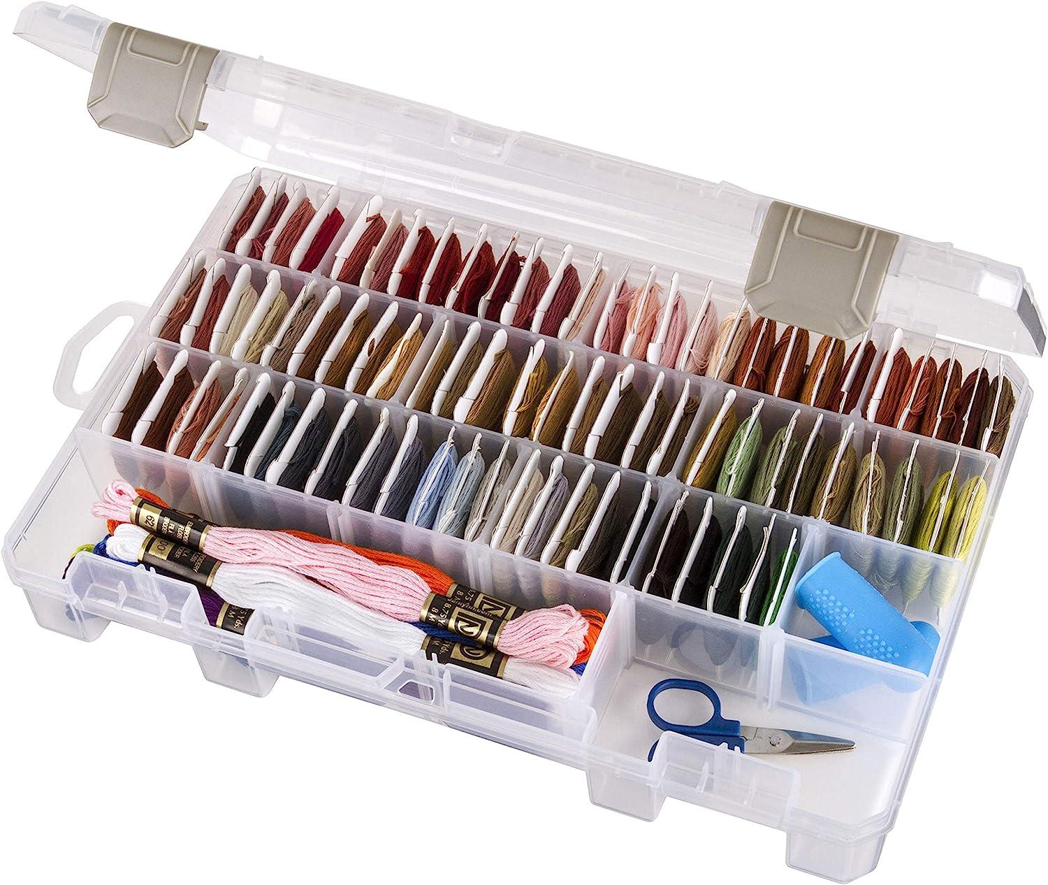 ArtBin 6840JN Floss Finder Box, Sewing & Embroidery Organizer, 1