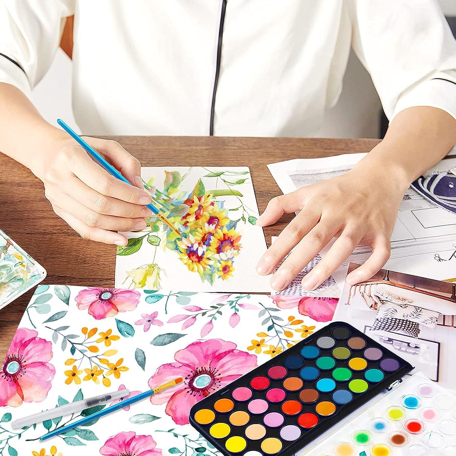 Washable Watercolor Sketch Pen Set Marker Pen Set - Drawing Kit Colour Set  for Kids Art Kit/