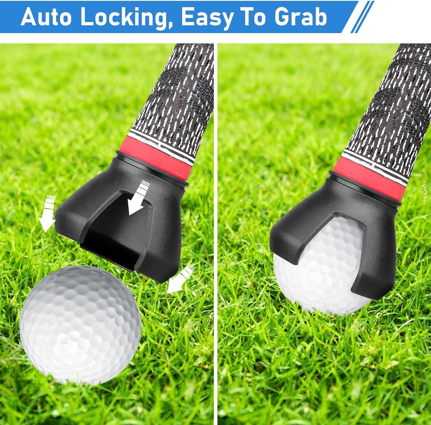 Golf Ball Retriever 3Prong Golf Ball Picker Upper Golf Ball Grabber