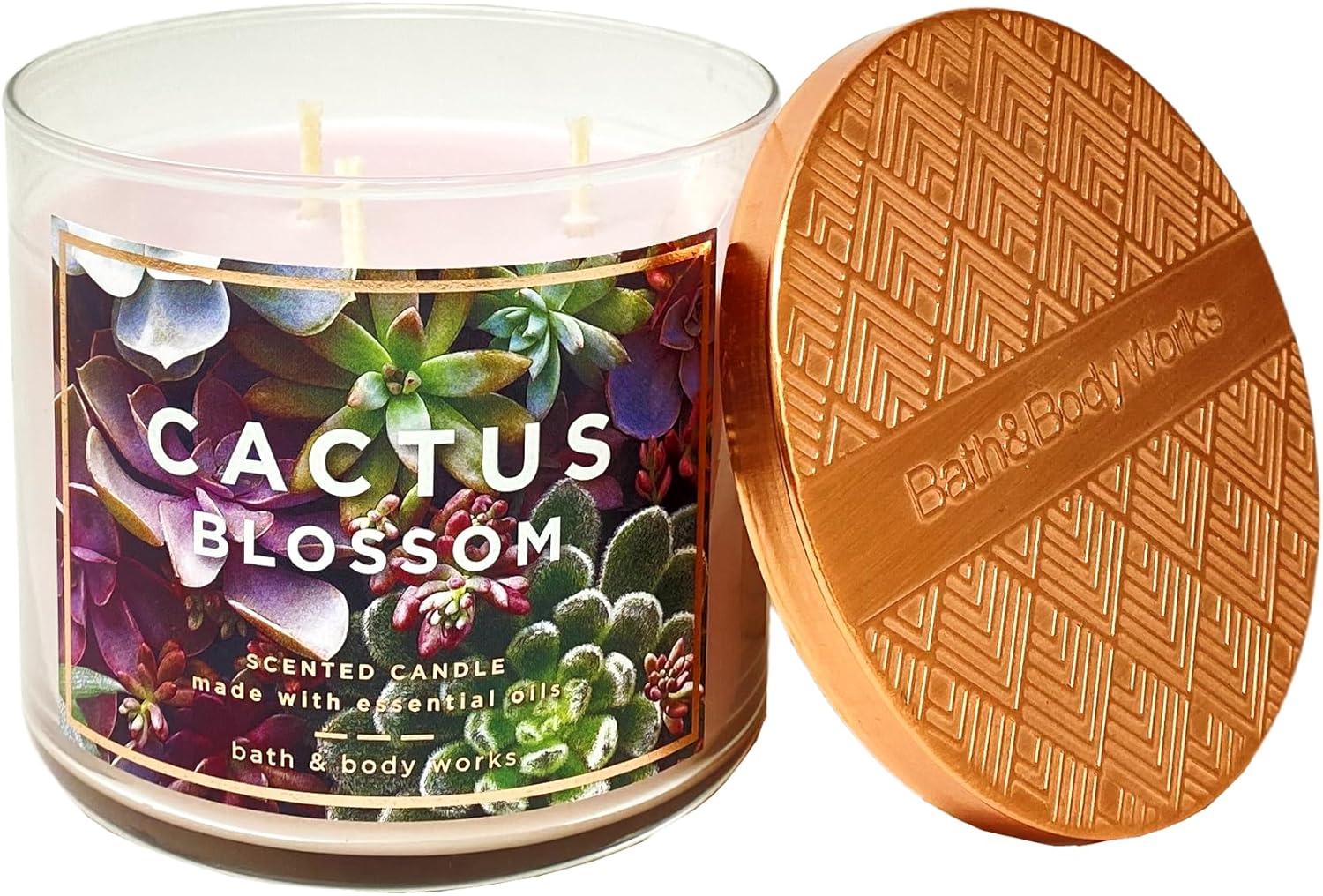 Bath and Body Works Cactus Blossom 3-Wick Scented Candle - 14.5 oz | Shop  Internationally | Buy Now with Express International Delivery | GoSupps.com